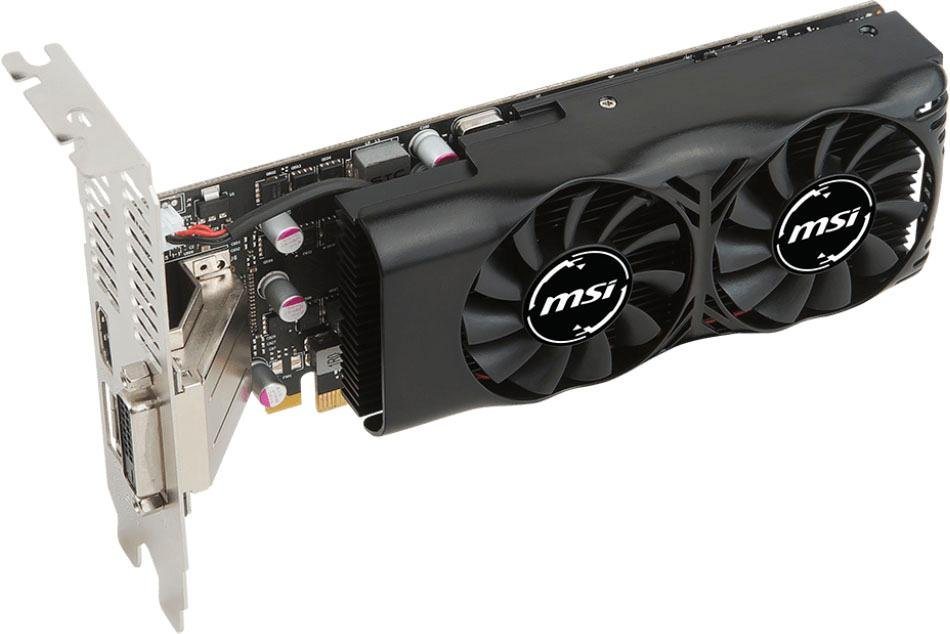 »GeForce GTX 1050 TI 4GT LP« Grafikkarte (4 GB, GDDR5) »GeForce GTX 1050 TI 4GT LP« Grafikkarte (4 GB, GDDR5)
