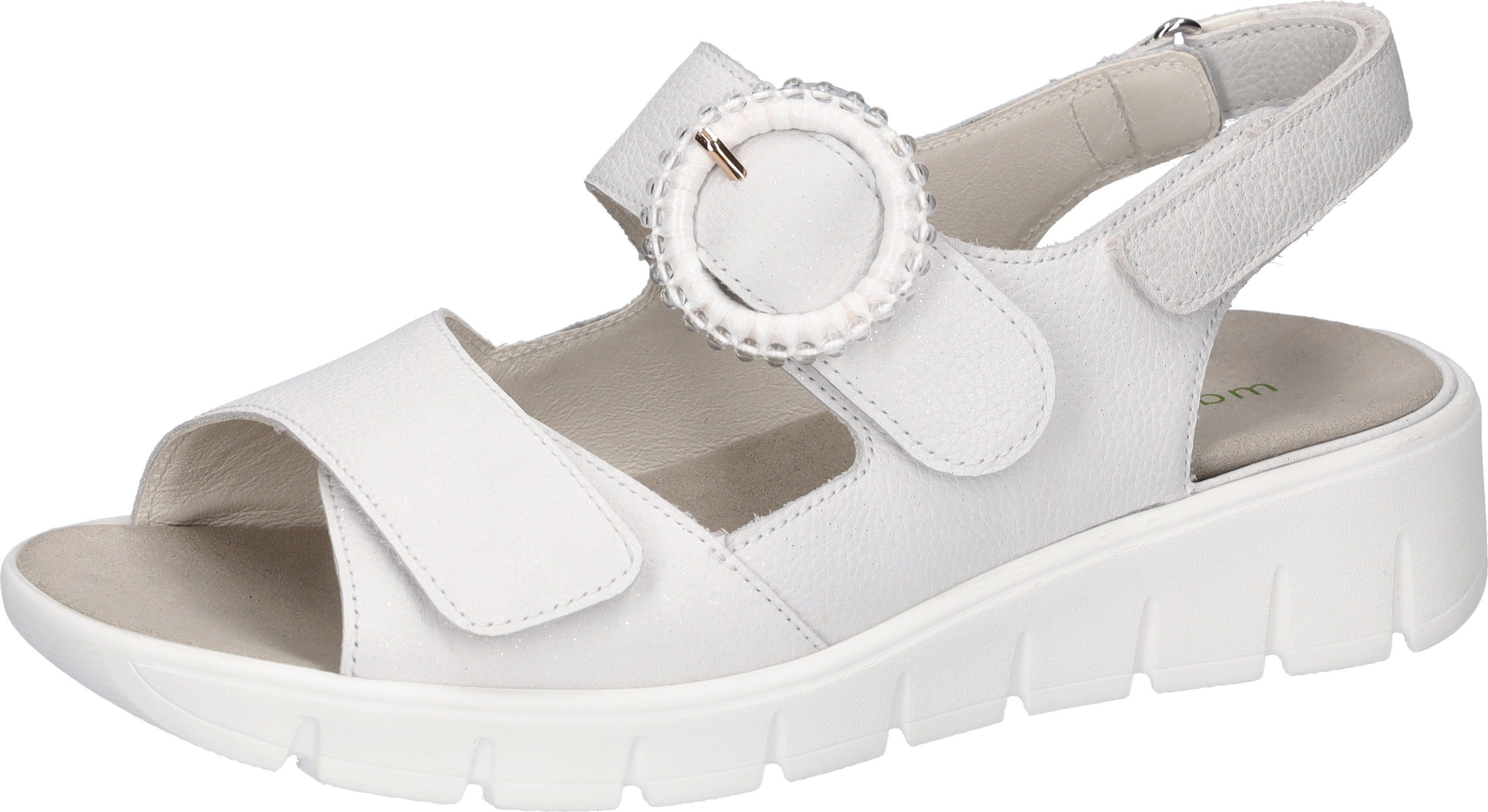 Waldläufer K-ADEA Sandale Sommerschuh, Keilsandalette mit Klettverschlüssen günstig online kaufen