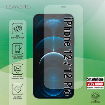 4smarts Second Glass X-Pro Clear für Apple iPhone 12, Apple iPhone 12 Pro, Displayschutzglas