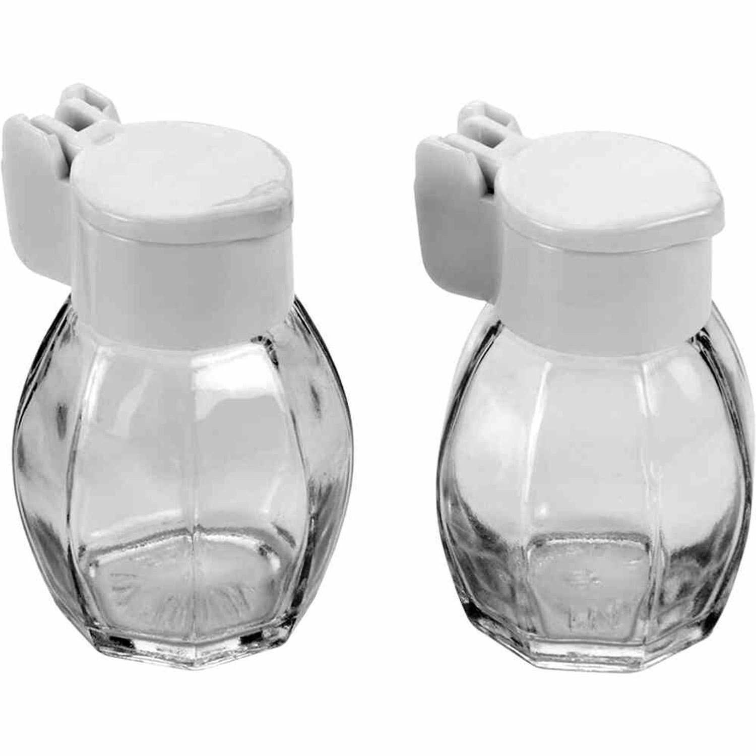 Metaltex Salz- / Pfefferstreuer Salz-/Pfefferstreuer-Set 7 cm Glas/Kunststoff