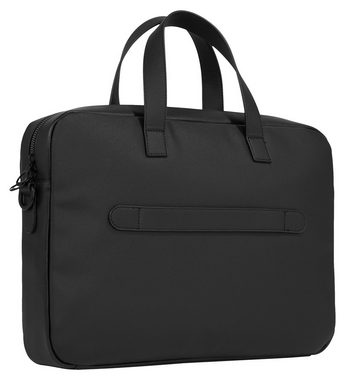 Tommy Hilfiger Messenger Bag TH PIQUE PU SLIM COMPUTER BAG, mit charakteristischem Streifendetail