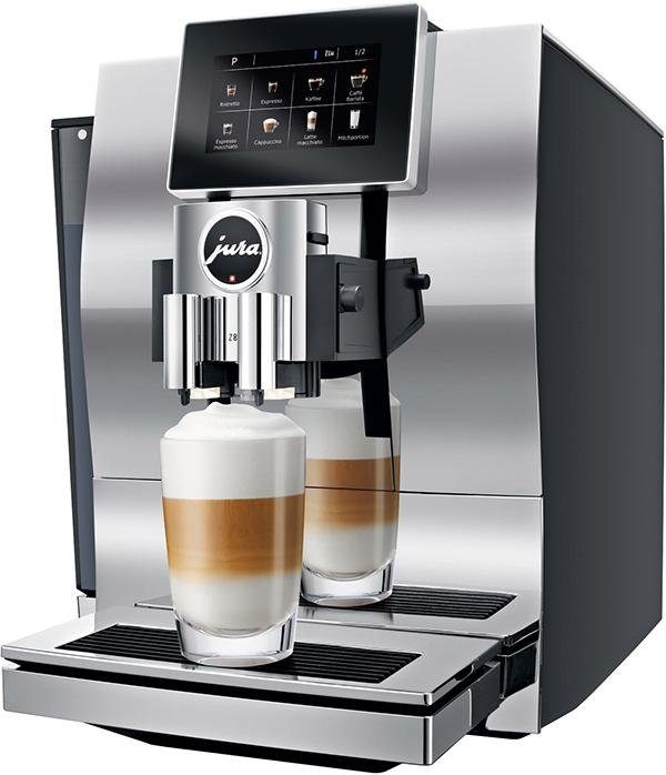 JURA Kaffeevollautomat Z8 Aluminium Chrom, Kompatibel mit JURA App J.O.E.®  (Smart Connect im Lieferumfang) online kaufen | OTTO