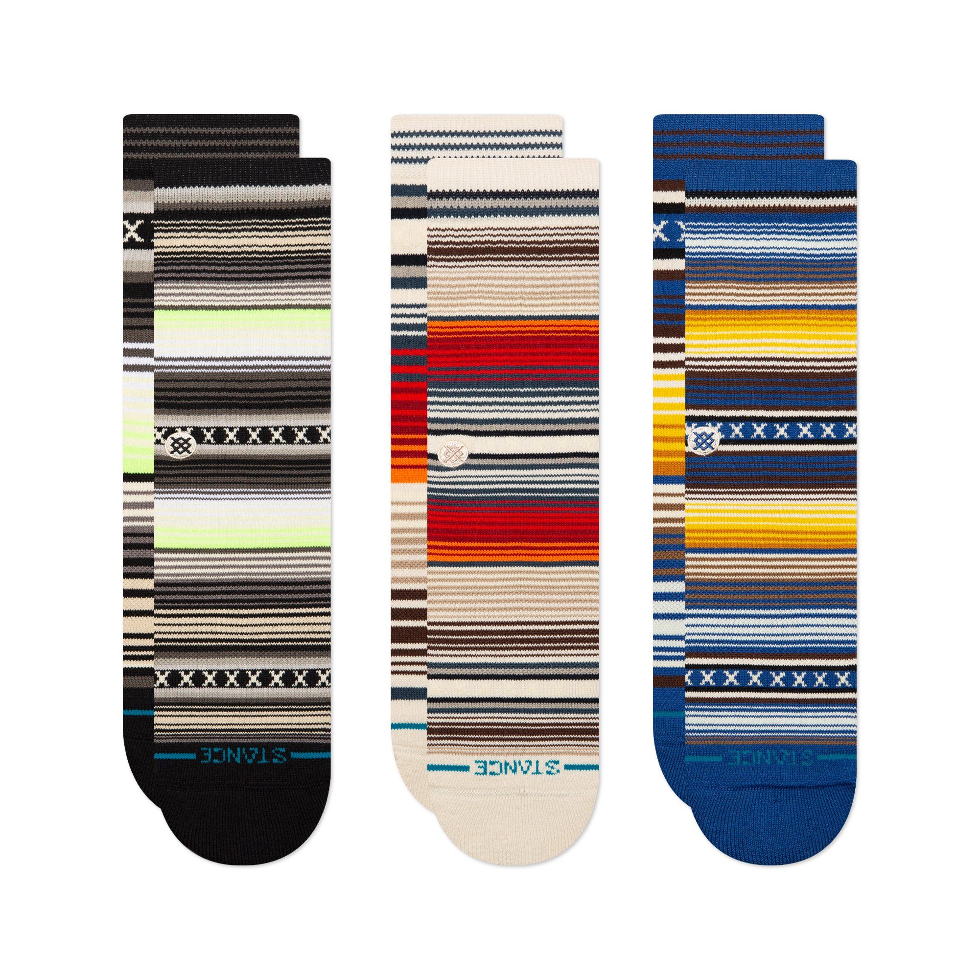 Stance Freizeitsocken CURREN 3 PACK günstig online kaufen