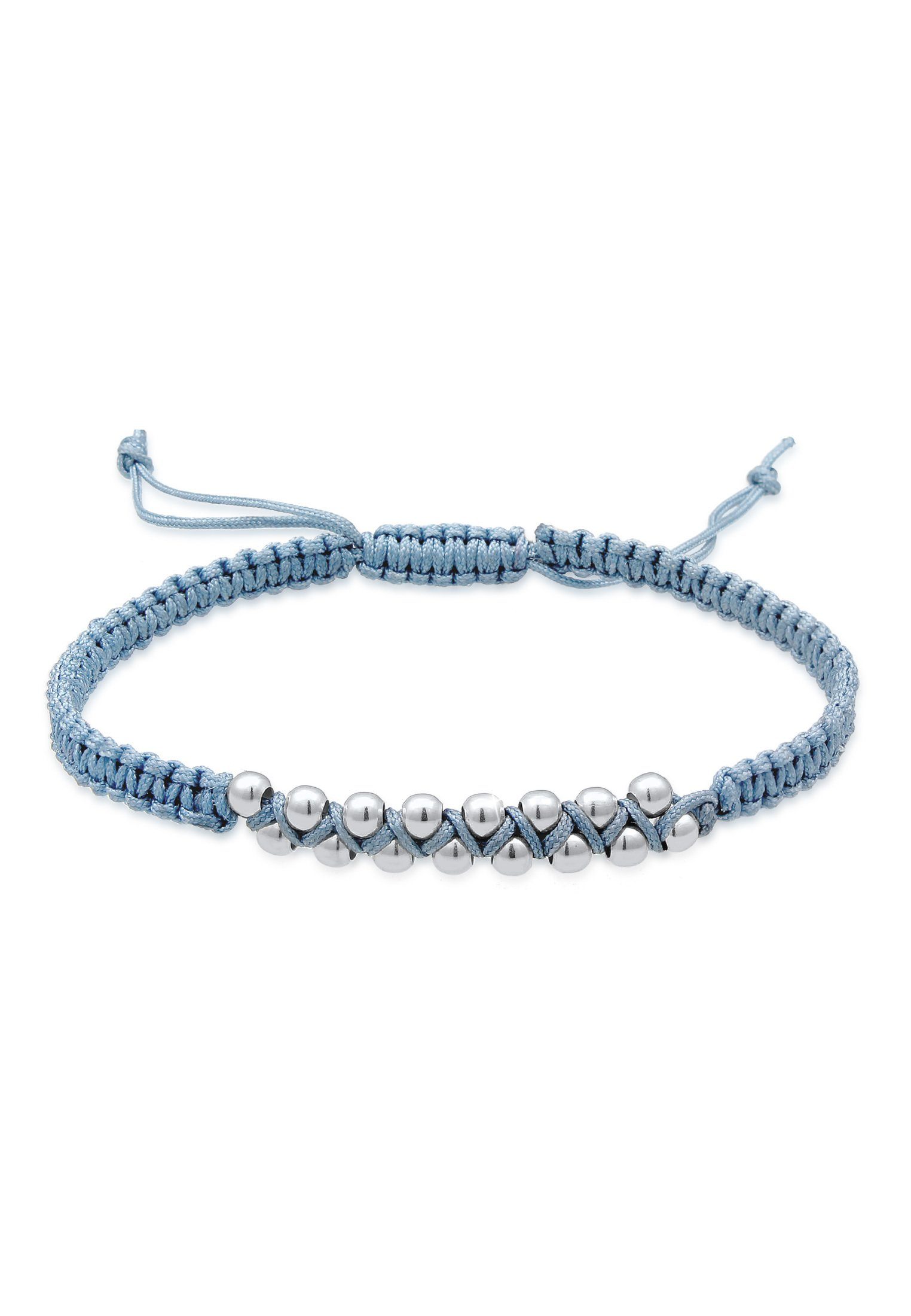 Elli Armband »Kugeln Bead Nylon Knoten Verstellbar 925 Silber« online  kaufen | OTTO