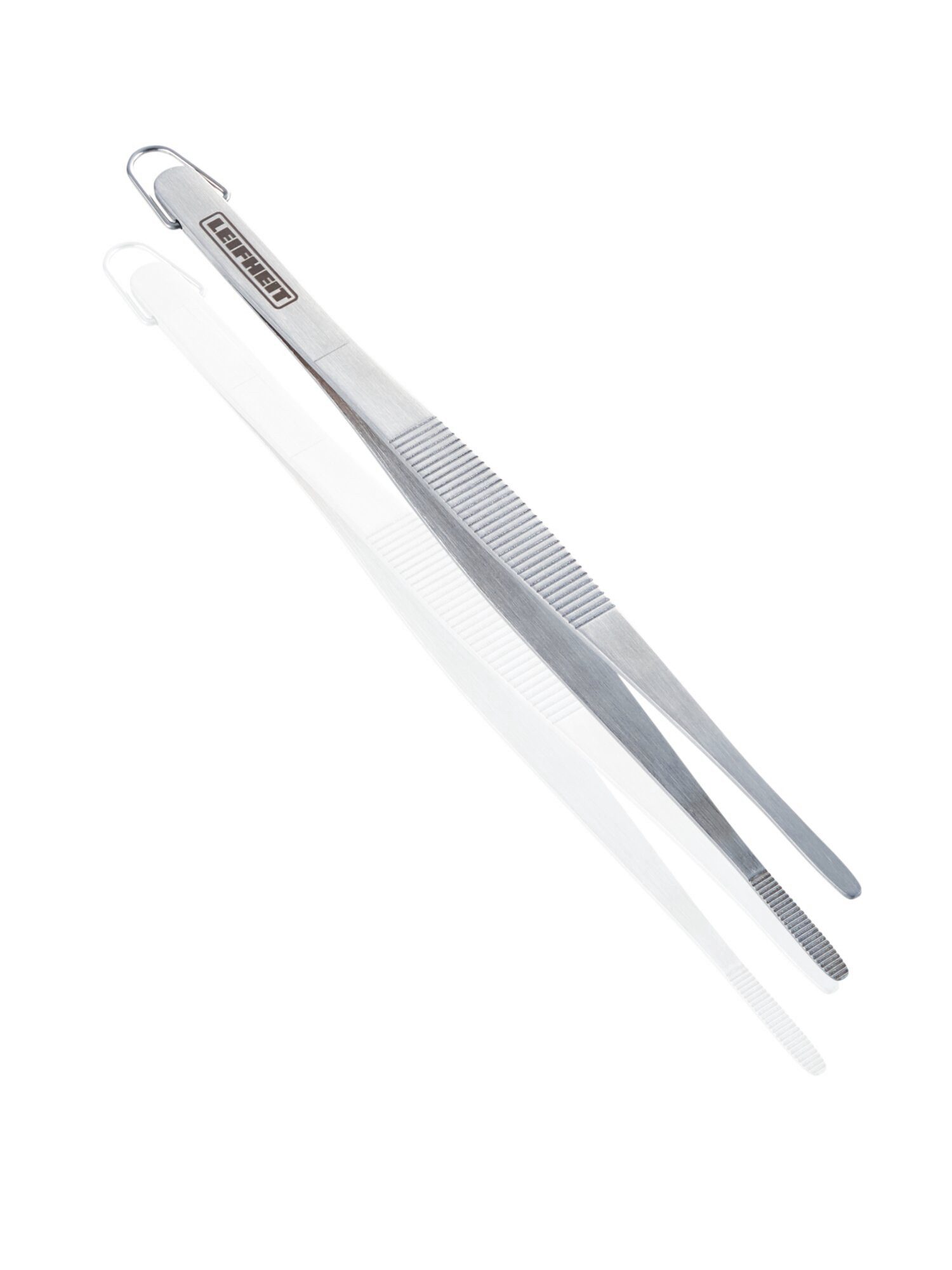 Leifheit Kochpinzette Küchenpinzette 20 cm, Edelstahl, Länge 20 cm, zum Wenden und Servieren, Aufhängeöse – Bild 4 von 5