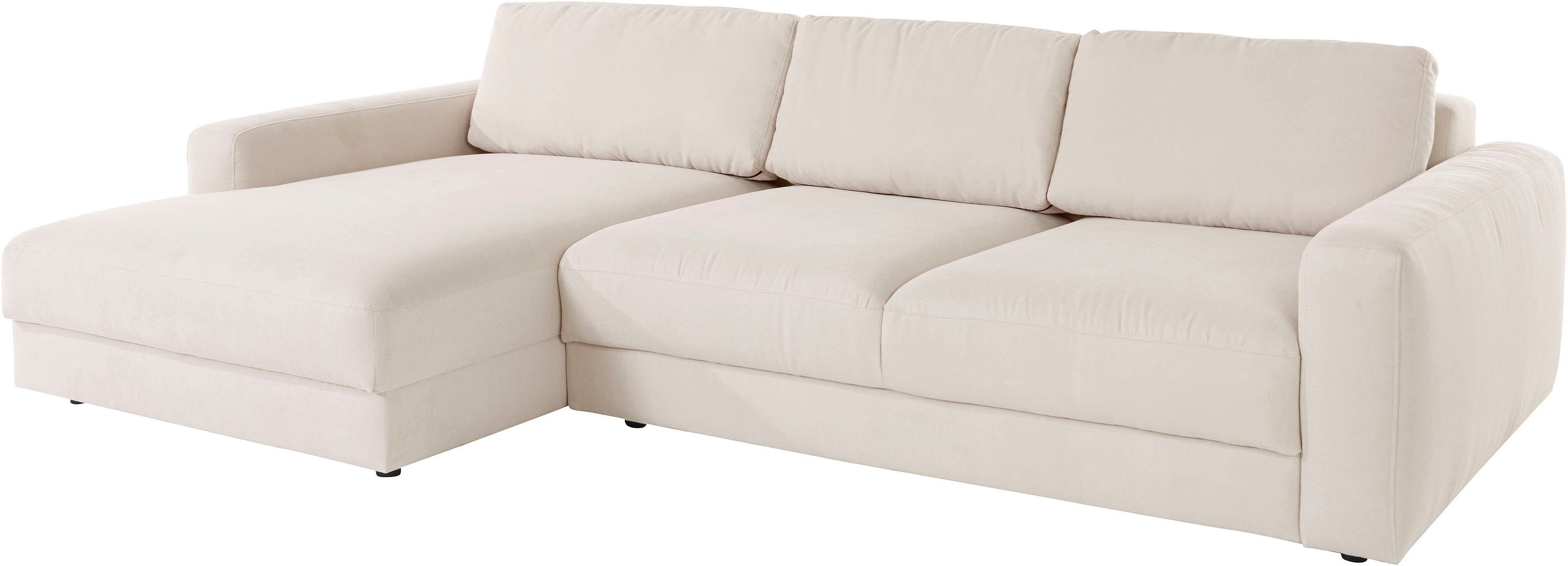 Places of Style Ecksofa Bloomfield, elegant, viel Platz, Mega Couch, Breite günstig online kaufen