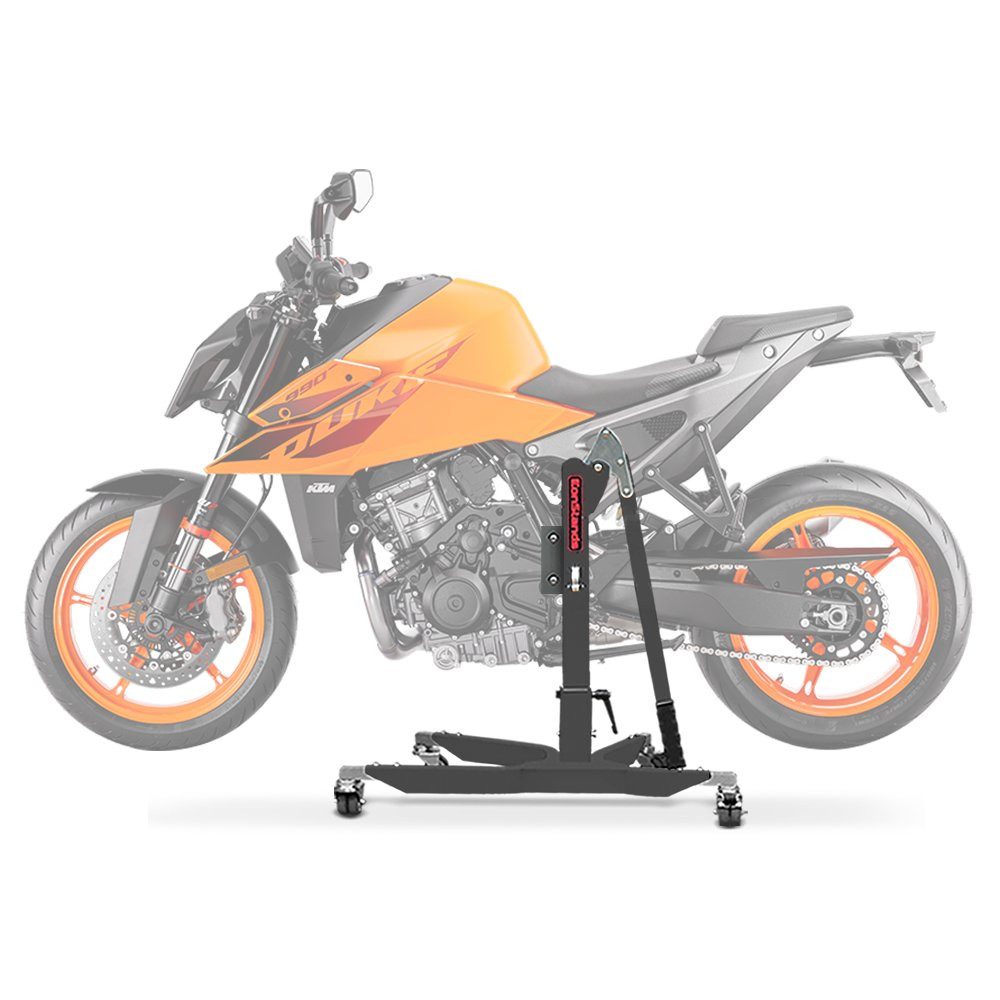 ConStands Motorradheber CS Power Classic-Zentralständer für KTM 990 Duke 24-26 Grau