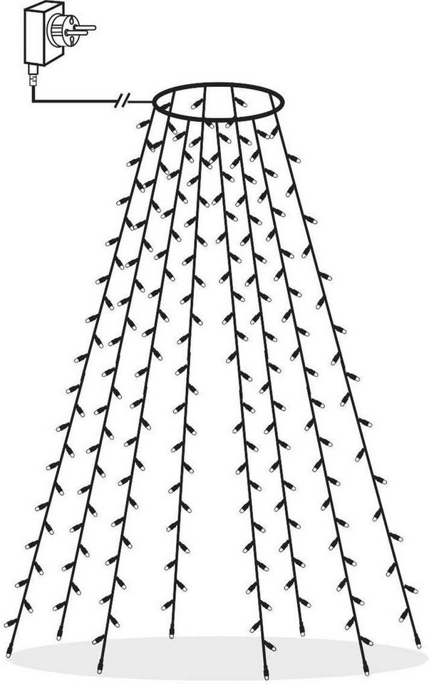 Star LED-Lichterkette »LED-Draht-Lichterkette« | OTTO