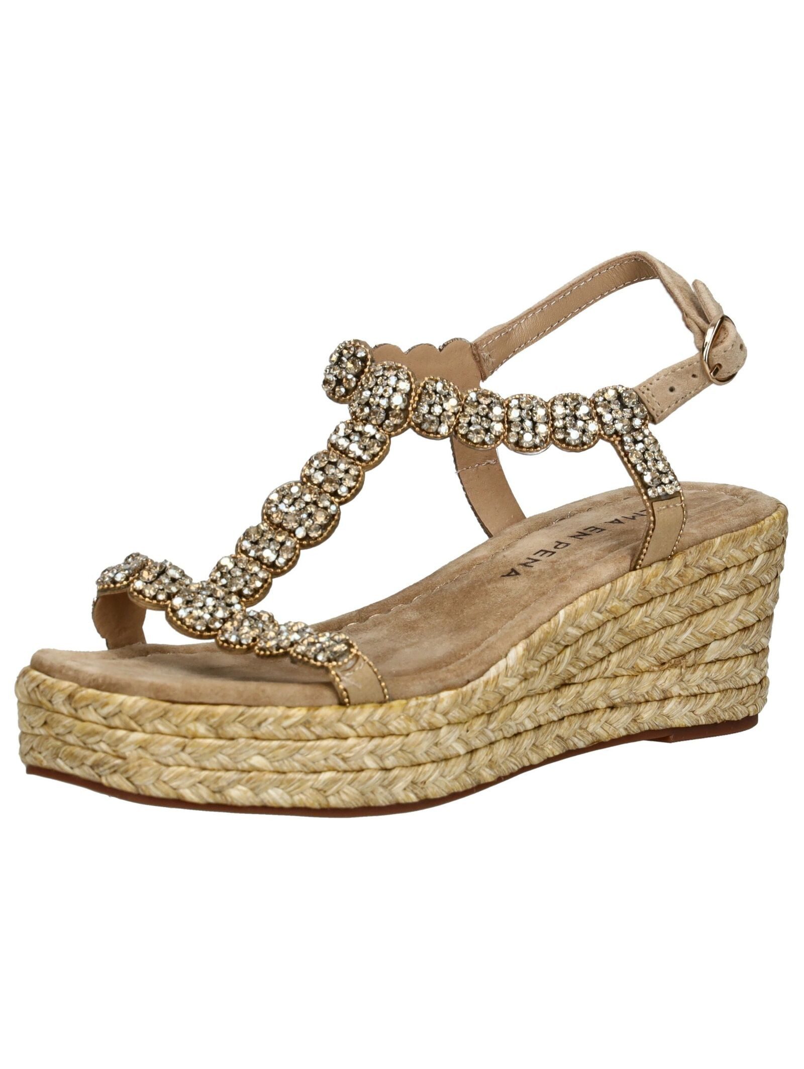Alma en Pena Sandalen Textil Keilsandalette günstig online kaufen