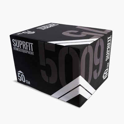 SF SUPRFIT Plyo-Box 3-in-1 Soft Plyo Box Cotton Version -, Sprungbox mit 50, 60 oder 70 cm