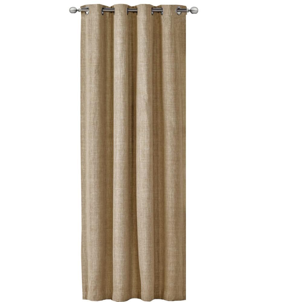 JEMIDI Verdunkelungsvorhang JEMIDI Vorhang 140x245 cm mit Ösen, Leinenoptik, Polyester
