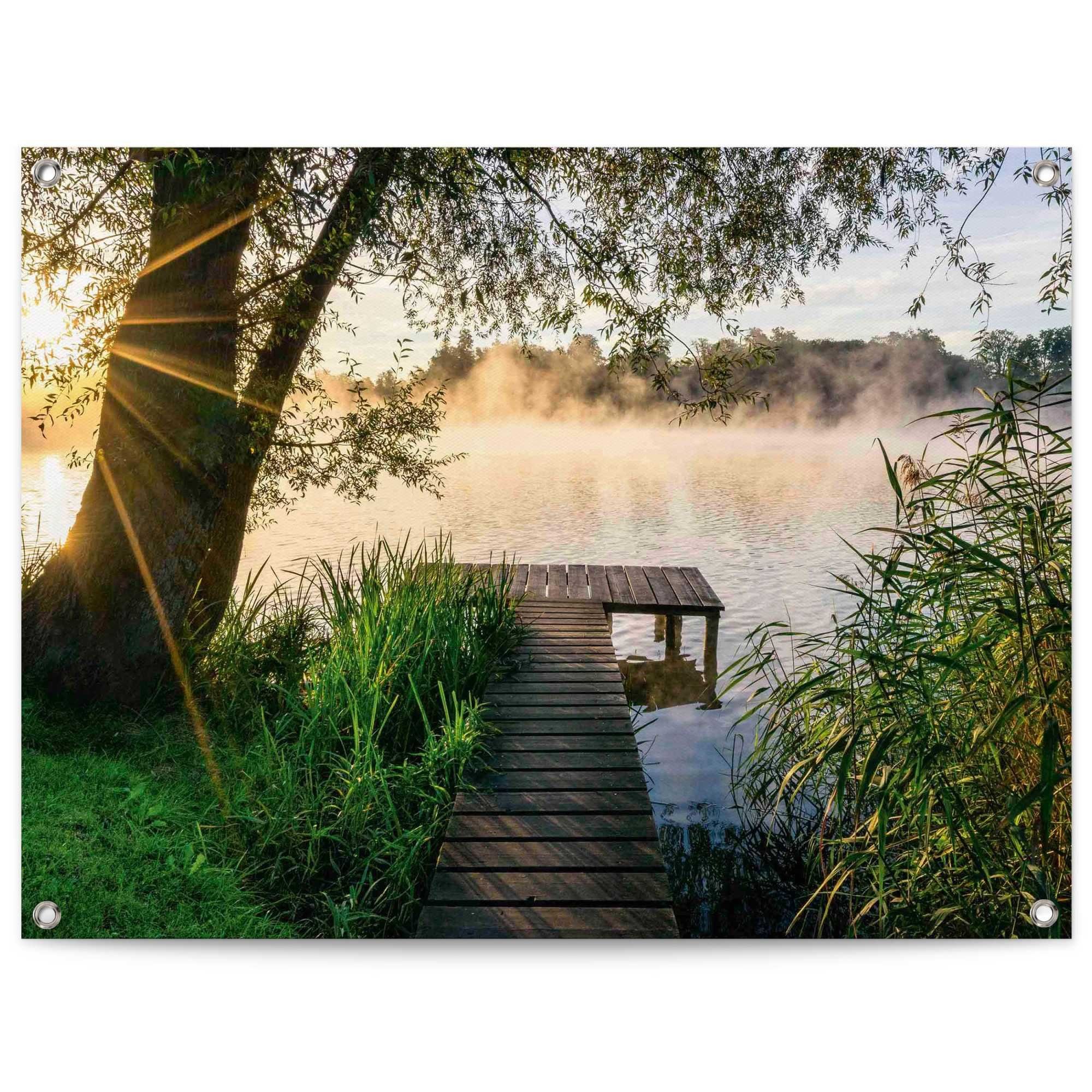 Reinders! Poster Früh morgens, Outdoor für Garten oder Balkon