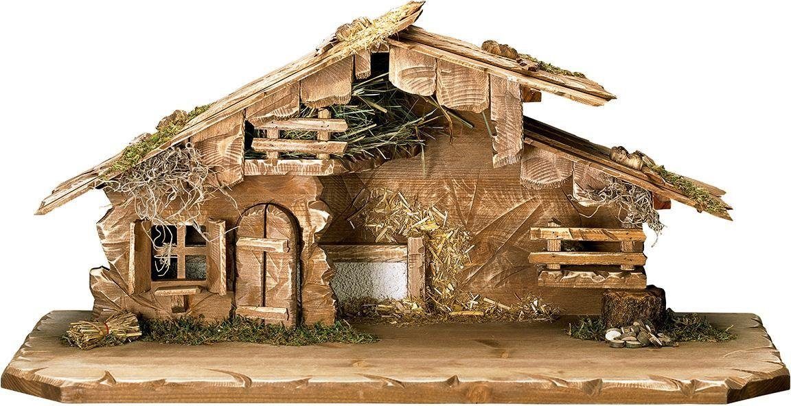 ULPE WOODART Krippe Südtirol, Weihnachtsdeko, Handarbeit, hochwertige Holzschnitzkunst