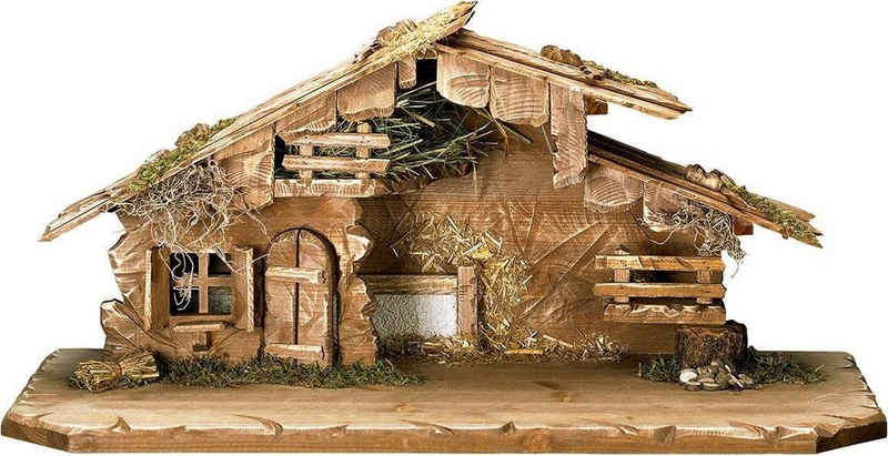 ULPE WOODART Krippe »Südtirol, Weihnachtsdeko«, Handarbeit, hochwertige Holzschnitzkunst
