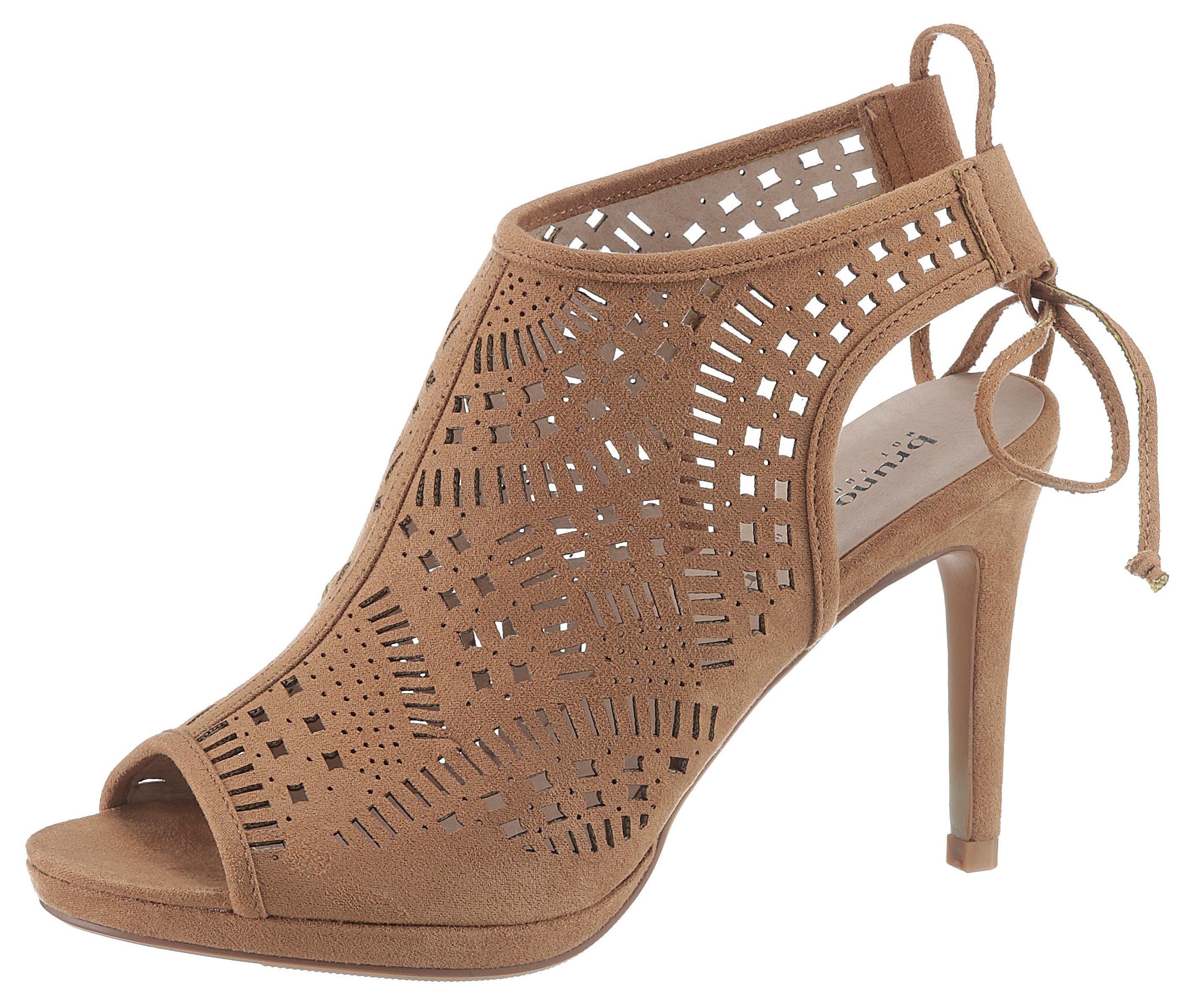 Bruno Banani High-Heel-Sandalette mit modischem Lochmuster online
