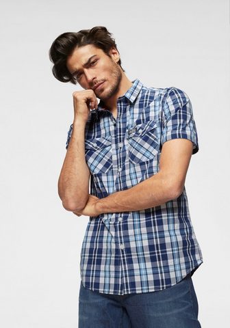 SUPERDRY Рубашка в клетку »WASHBASKET S/S...