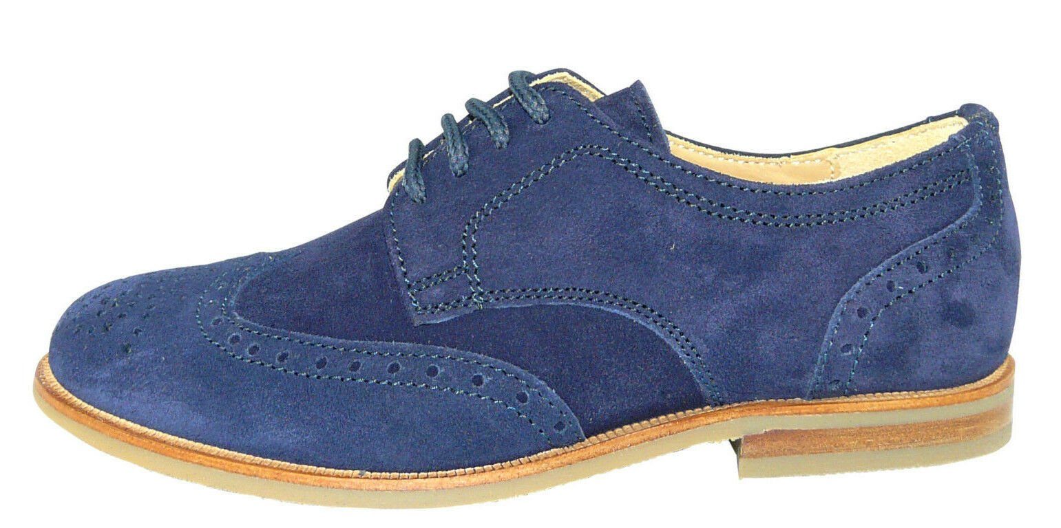 Zecchino d'Oro Zecchino d'Oro M01-6102 Halbschuhe Kinderschuhe mit Budapester Bootsschuh