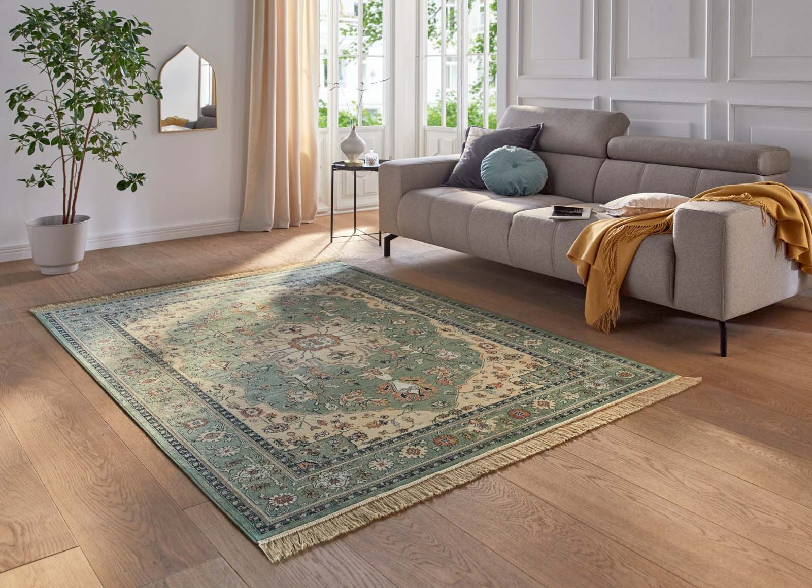 TaraCarpet Teppich Palazzo Royal Kashmar, rechteckig, Höhe: 6 mm, Modernes günstig online kaufen