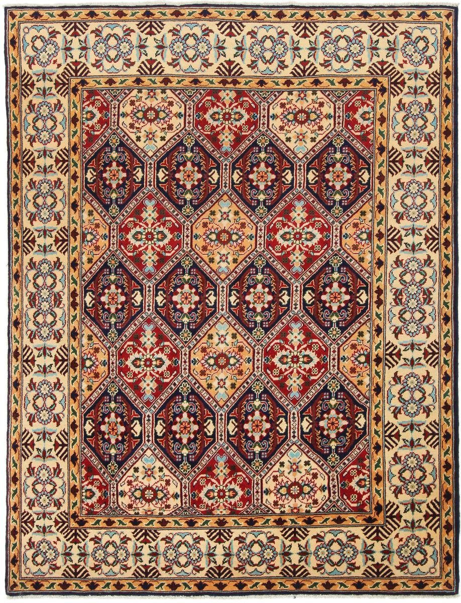 Orientteppich Afghan Mauri 152x199 Handgeknüpfter Orientteppich, Nain Trading, rechteckig, Höhe: 6 mm