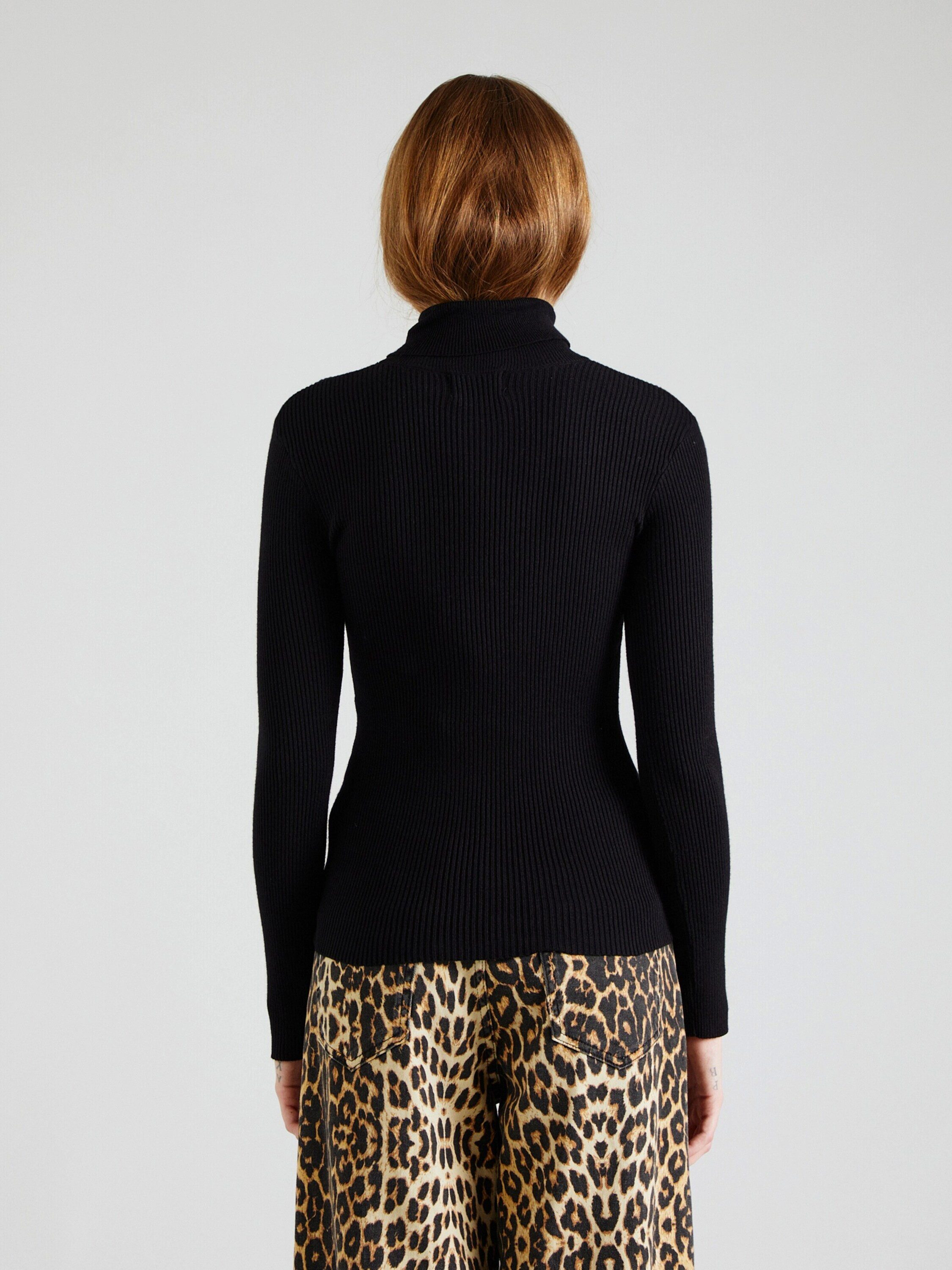 pieces Rollkragenpullover (1-tlg) Plain/ohne Details günstig online kaufen