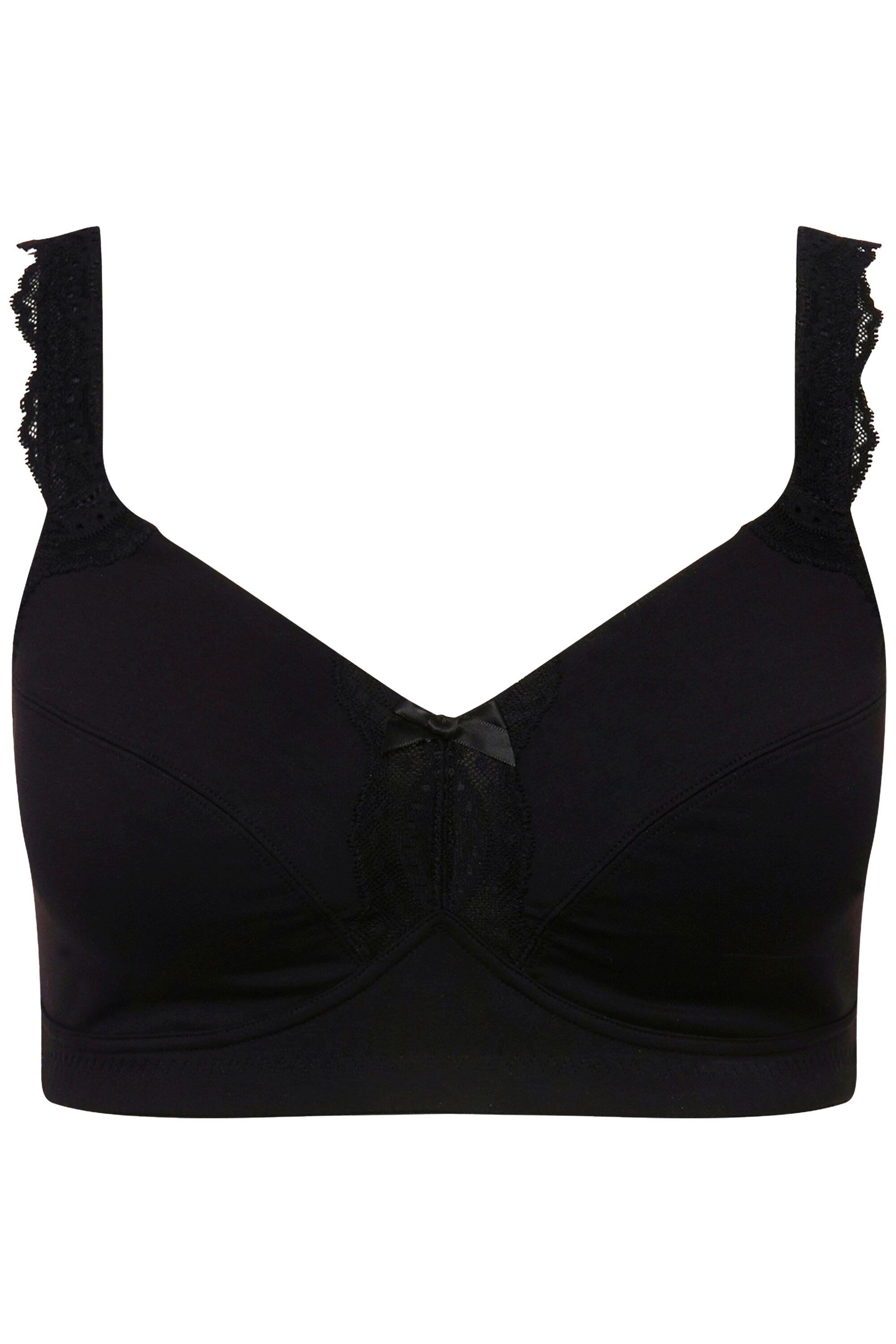 Ulla Popken Soft-BH Soft-BH Spitzendetail ohne Bügel – Bild 2 von 5