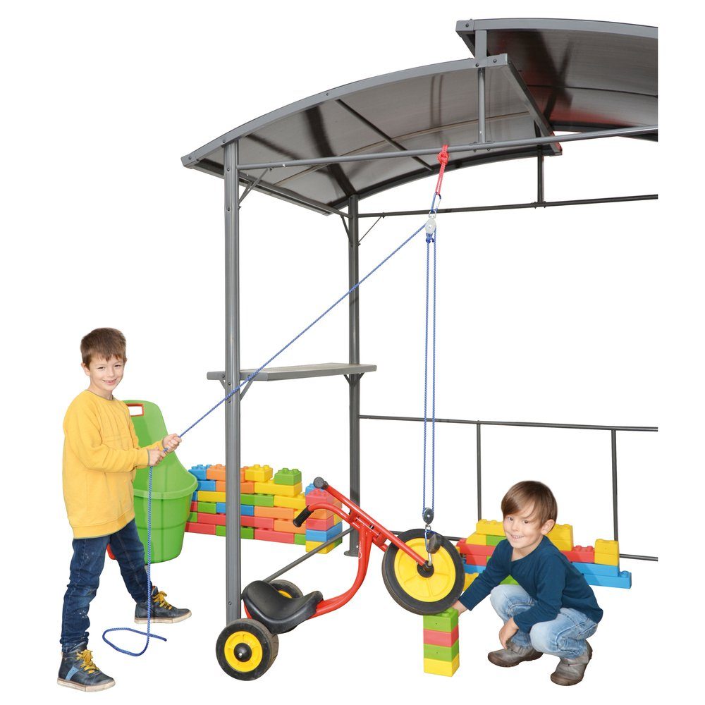 EDUPLAY Spielzeug-Gartenset Flaschenzug (Farbe zufällig, 1 Set) günstig online kaufen