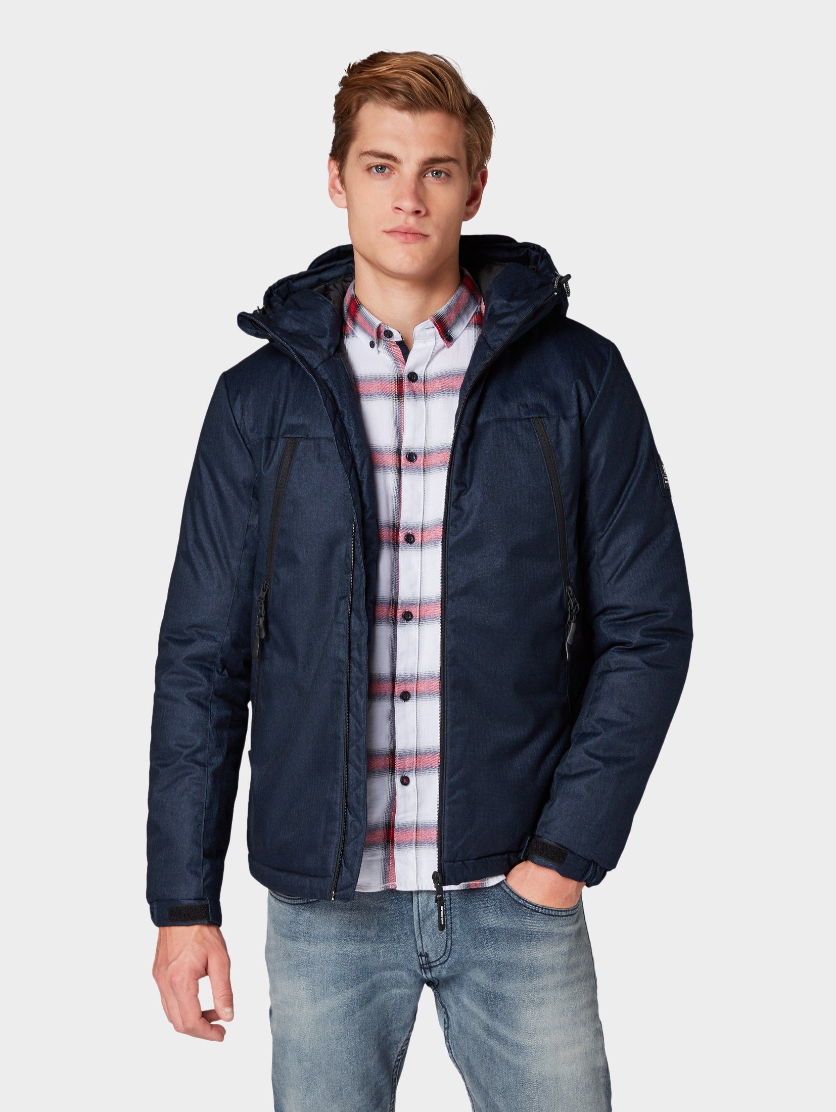 tom tailor denim gefütterte jacke tom tailor denim gefütterte jacke
