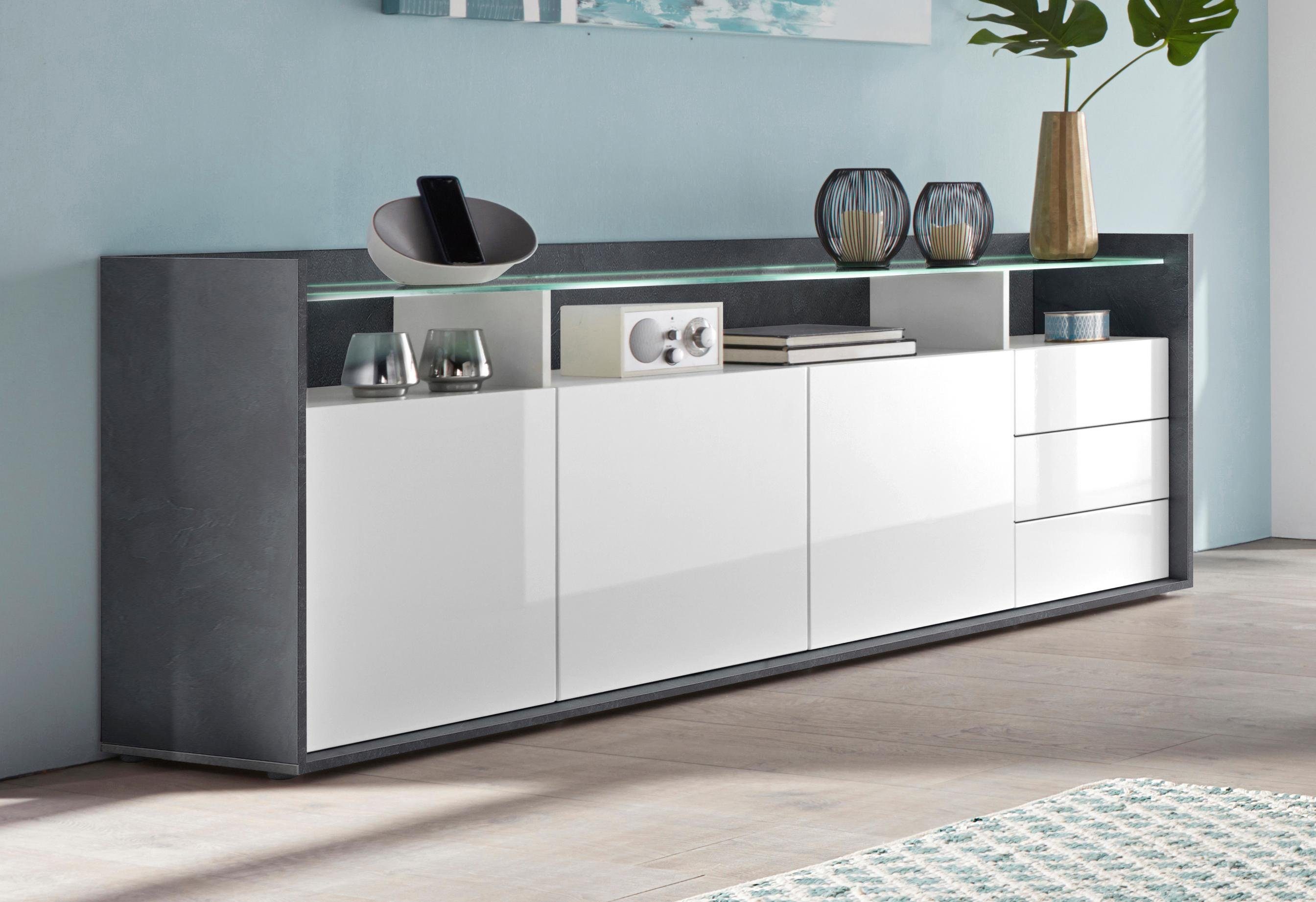 Borchardt Möbel Sideboard »Livorno«, Breite 200 cm - borchardt Möbel