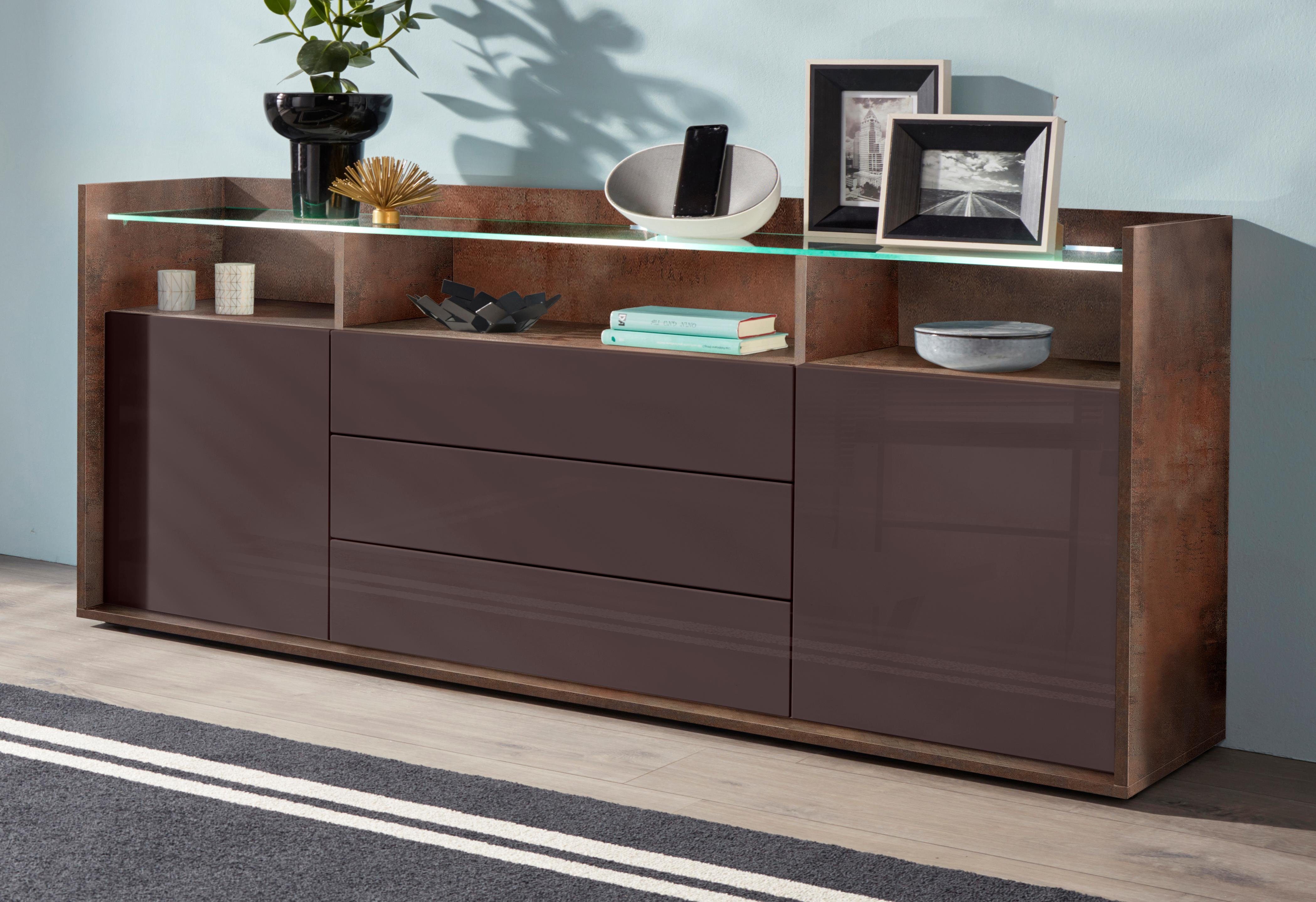 borchardt Möbel Sideboard »Livorno«, Breite 166 cm | OTTO