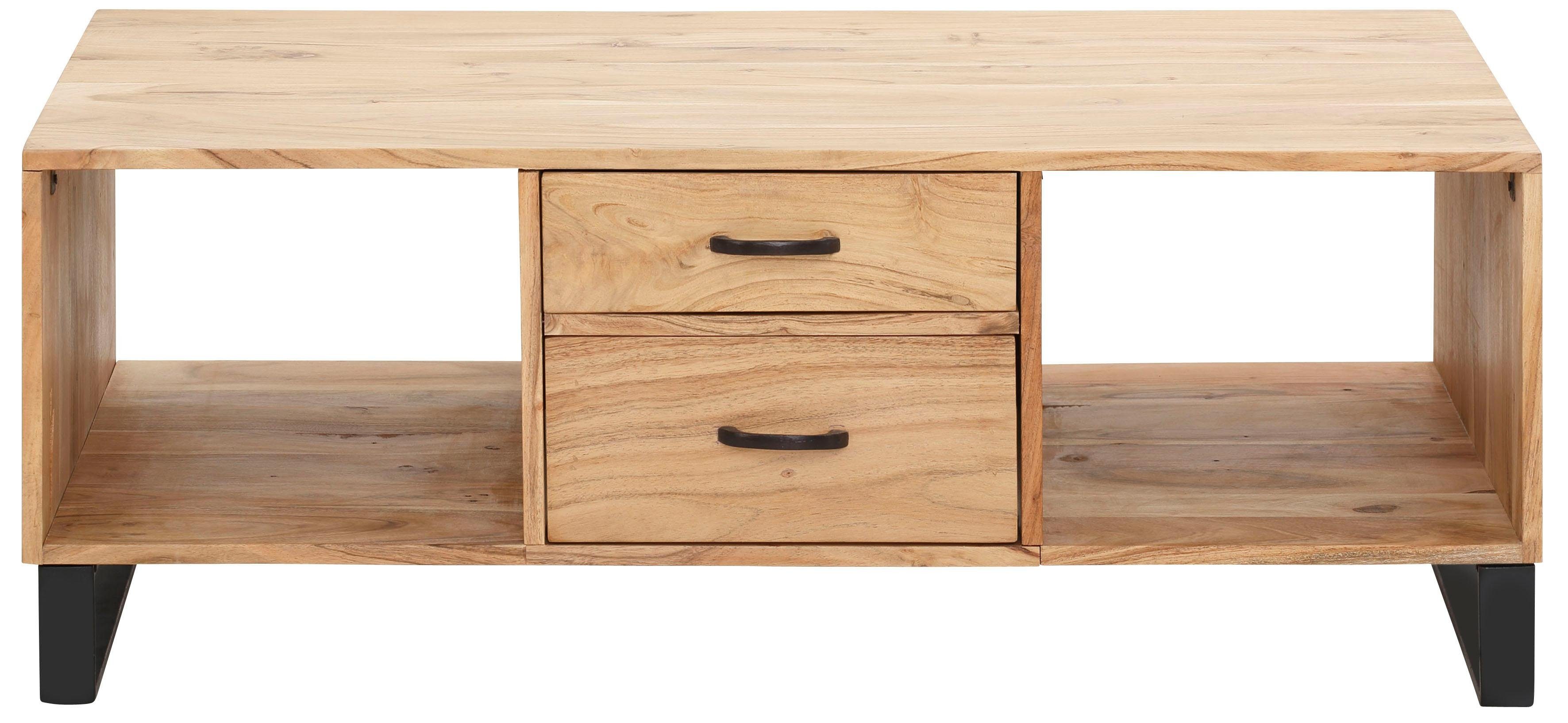 Gutmann Factory Couchtisch »Georgia«, aus massivem Akazienholz, Breite 110 cm-HomeTrends