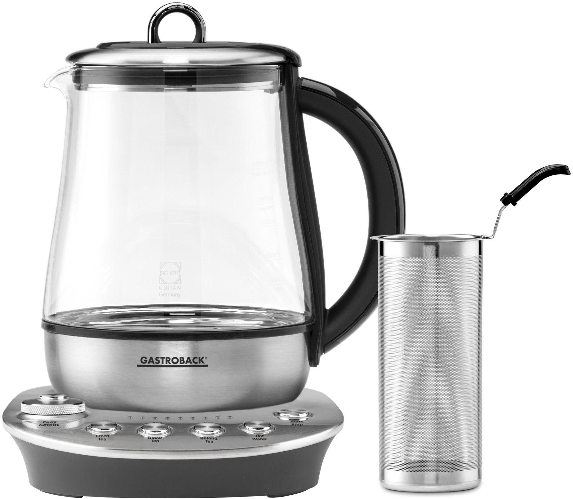 Gastroback Wasserkocher 42434 Design Tea Aroma Plus, 1,5 l, 1400 W online  kaufen | OTTO