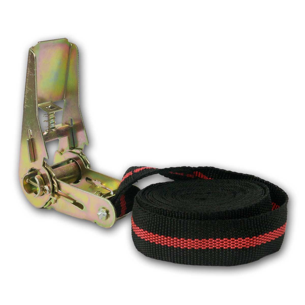 Blanko Spanngurt 2x Spanngurt 25mm, mit Ratschenschloss, je 5m lang