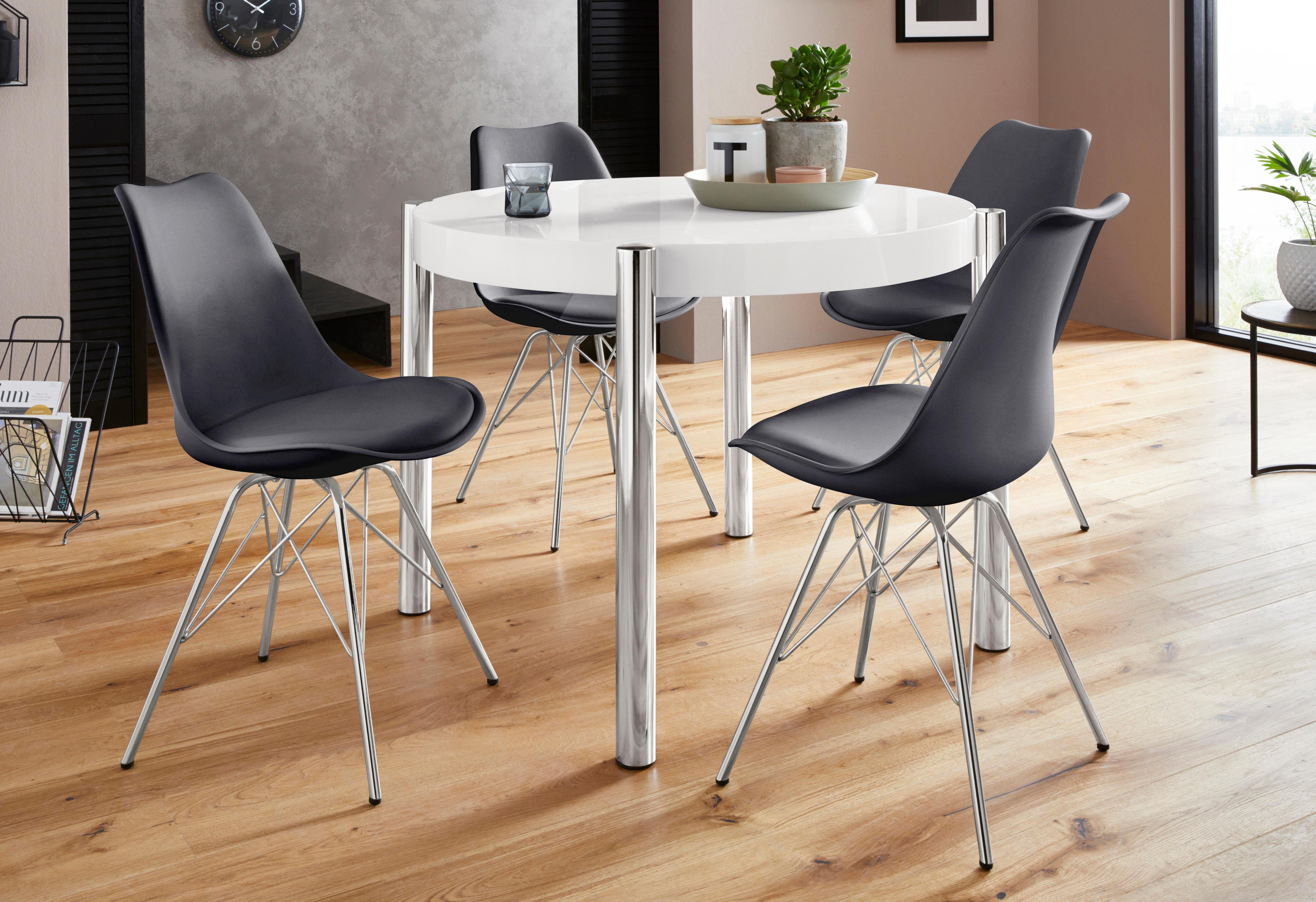HELA Essgruppe »CLEO«, (Set, 5 tlg), bestehend aus einem Tisch ausziehbar und 4 Stühlen online kaufen | OTTO HELA Essgruppe »CLEO«, (Set, 5 tlg), bestehend aus einem Tisch ausziehbar und 4 Stühlen online kaufen | OTTO