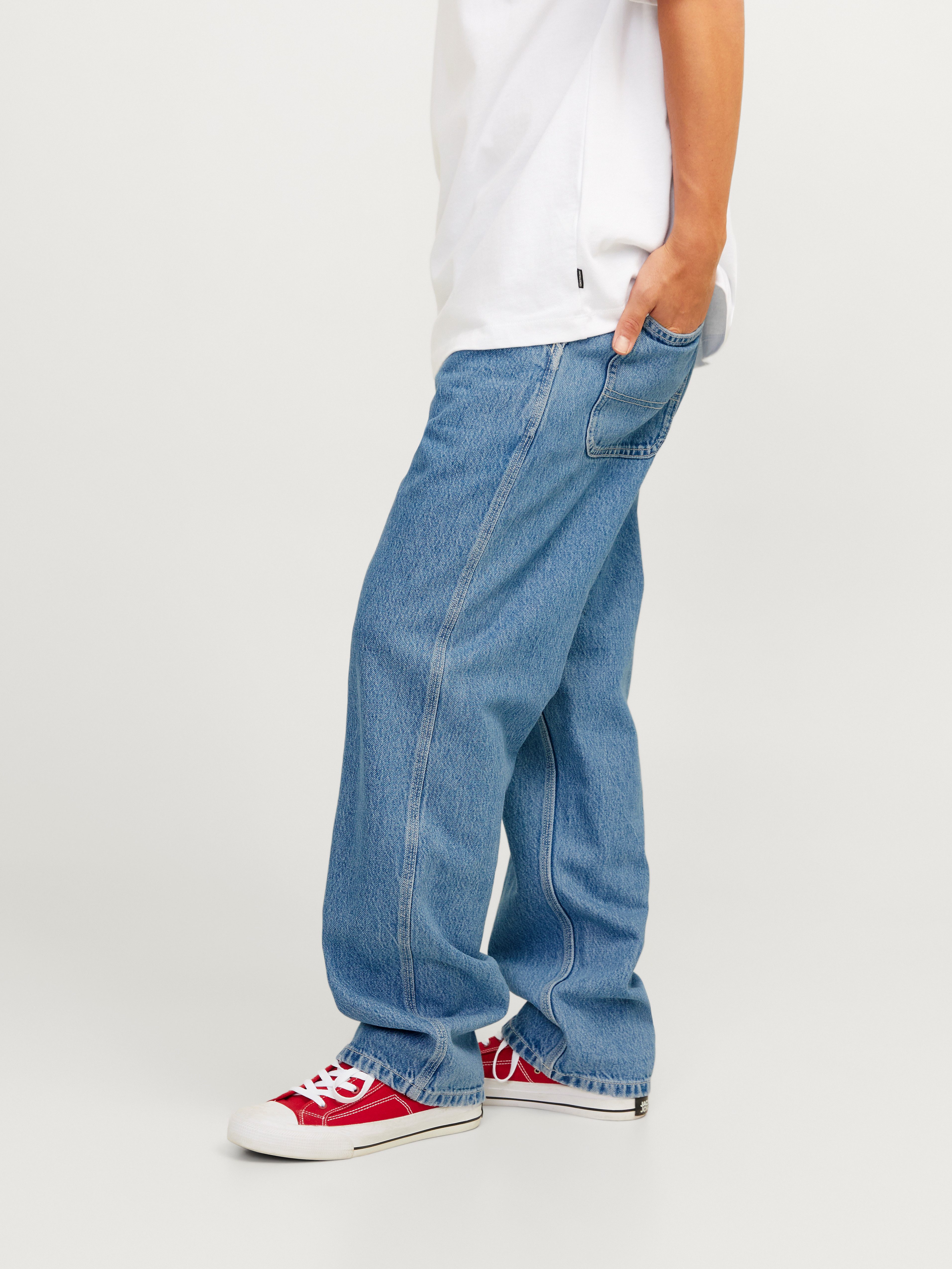 Jack & Jones Relax-fit-Jeans JJIEDDIE JJWORKER günstig online kaufen