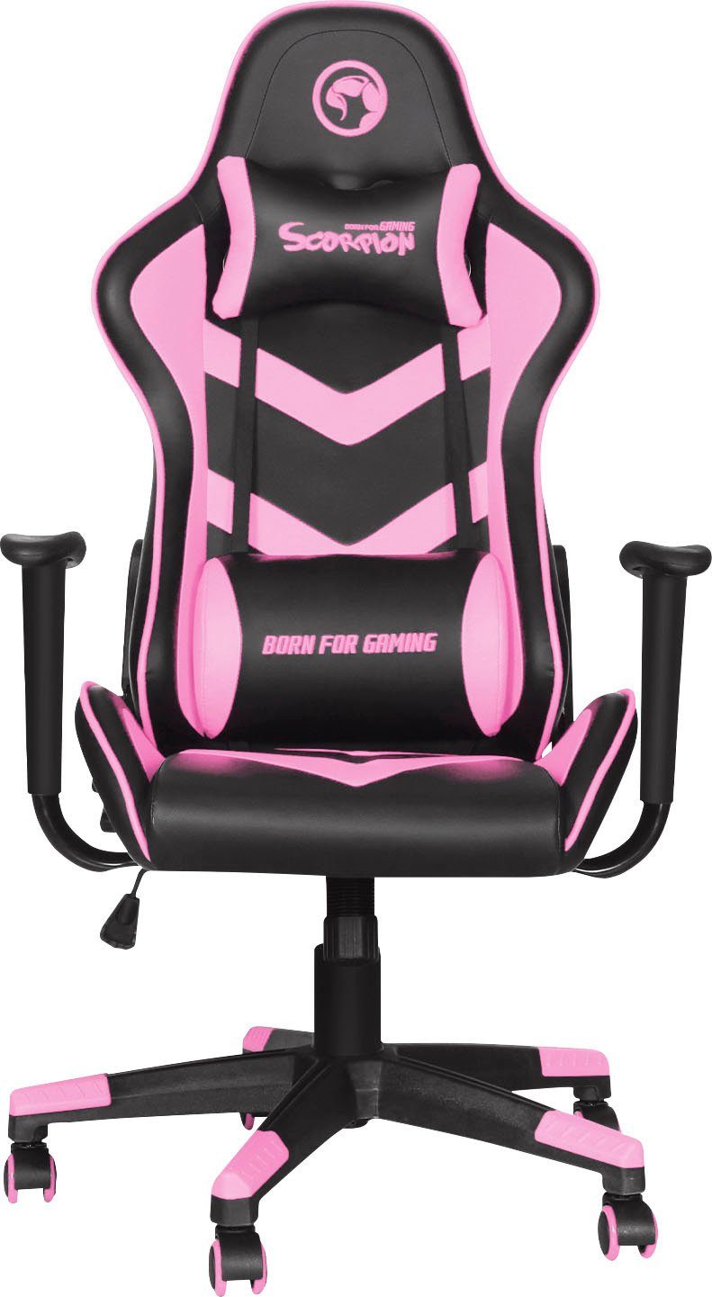 MARVO Gaming-Stuhl CH-106 PK - ergonomisch, höhenverstellbar Schreibtischstuhl (1 St)