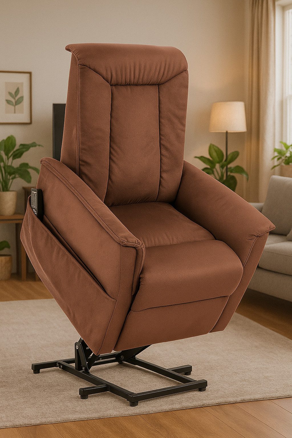 bv-vertrieb TV-Sessel Fernsehsessel Aufstehhilfe Seniorensessel Wärmefunktion