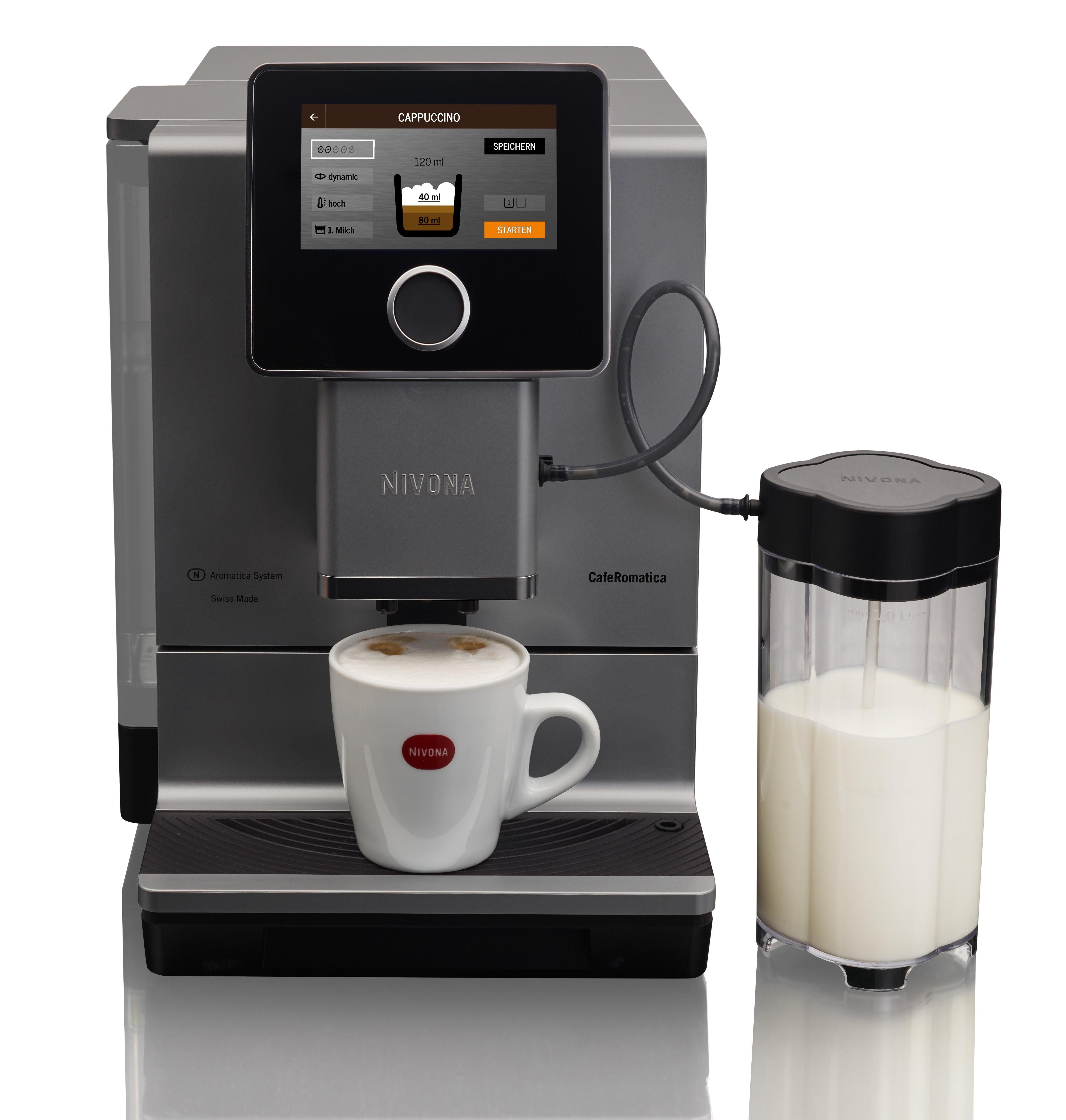 Nivona Kaffeevollautomat, ECO-Modus, Nivona App, Tassenbeleuchtung, Wassertankbeleuchtung