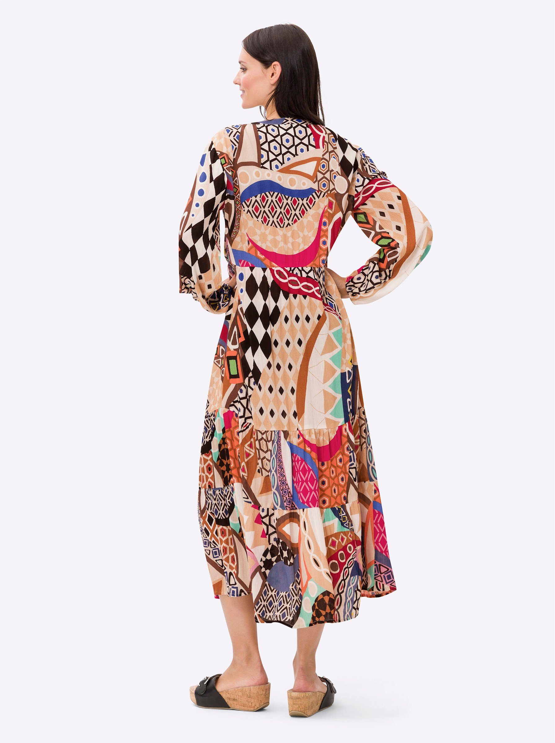 heine Etuikleid Druckkleid . günstig online kaufen