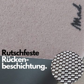 Fußmatte, Mad about Mats, Rechteckig, Für Katzenliebhaber, Katzenmotiv, Katzen, Miau, Waschbar, Rutschfest, Grau