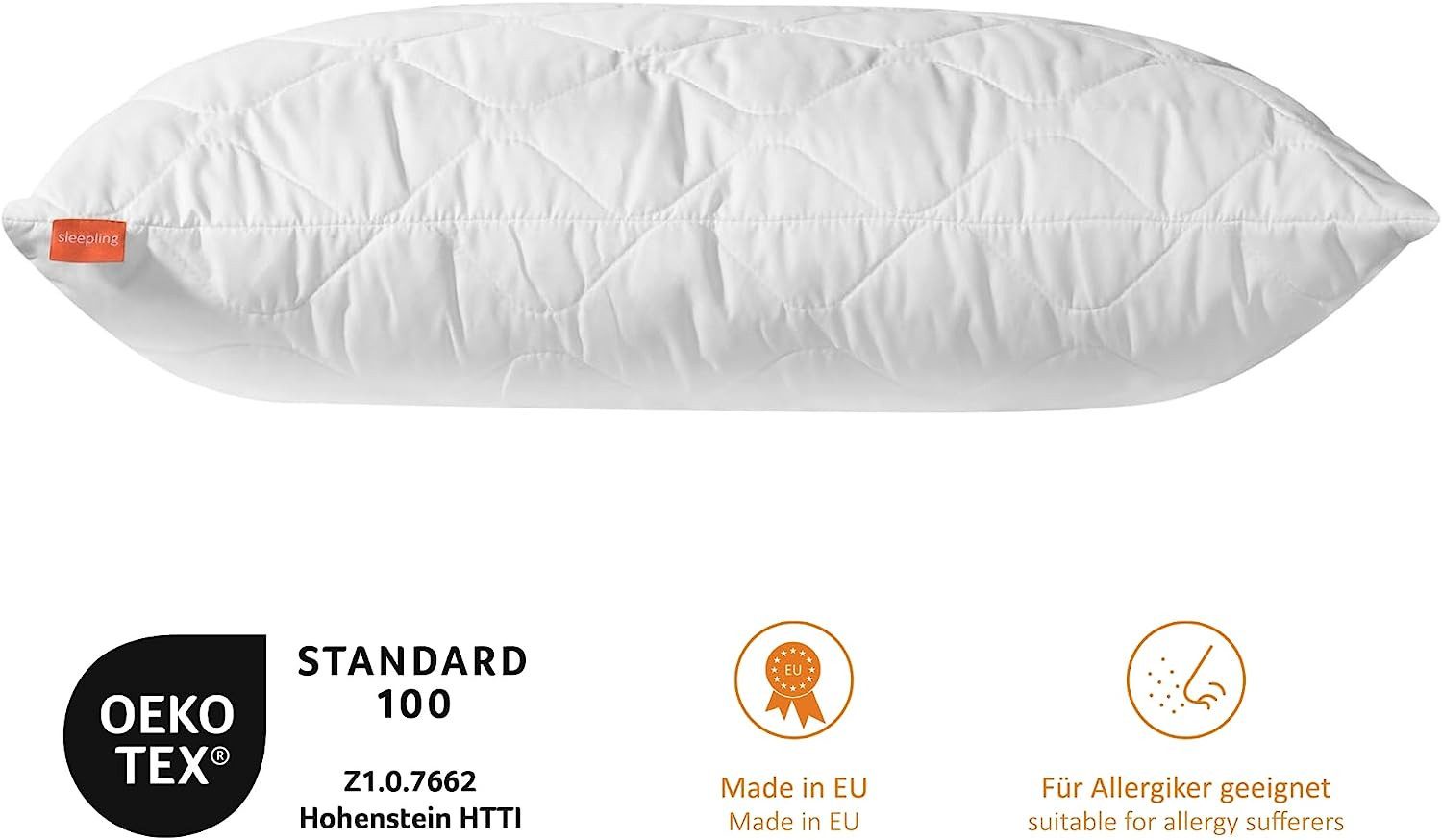 sleepling Kopfkissen Basic 200, Füllung: 100% günstig online kaufen