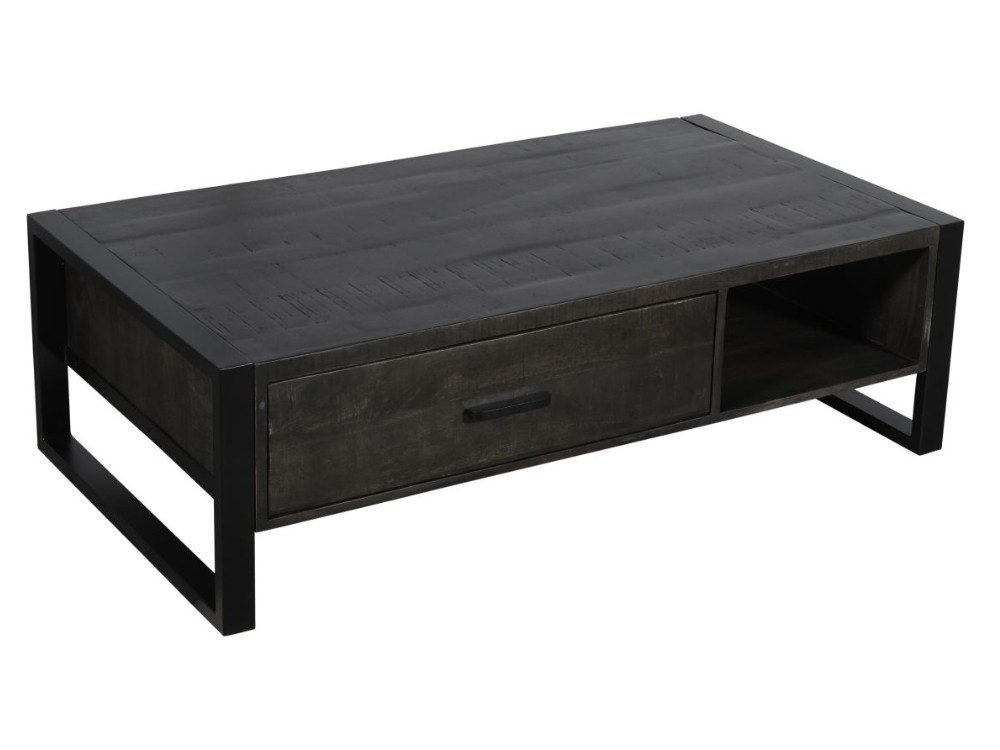 WOLF MÖBEL Wohnzimmertisch SLEEPER Couchtisch mit 1 Schublade (134x74x44), SLEEPER Couchtisch mit 1 Schublade