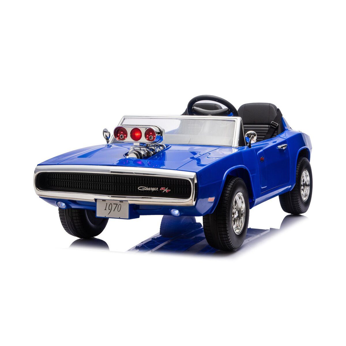 Wisam Elektro-Kinderauto Dodge Charger R/T DLS-K12 24V7Ah Blaue Batterie