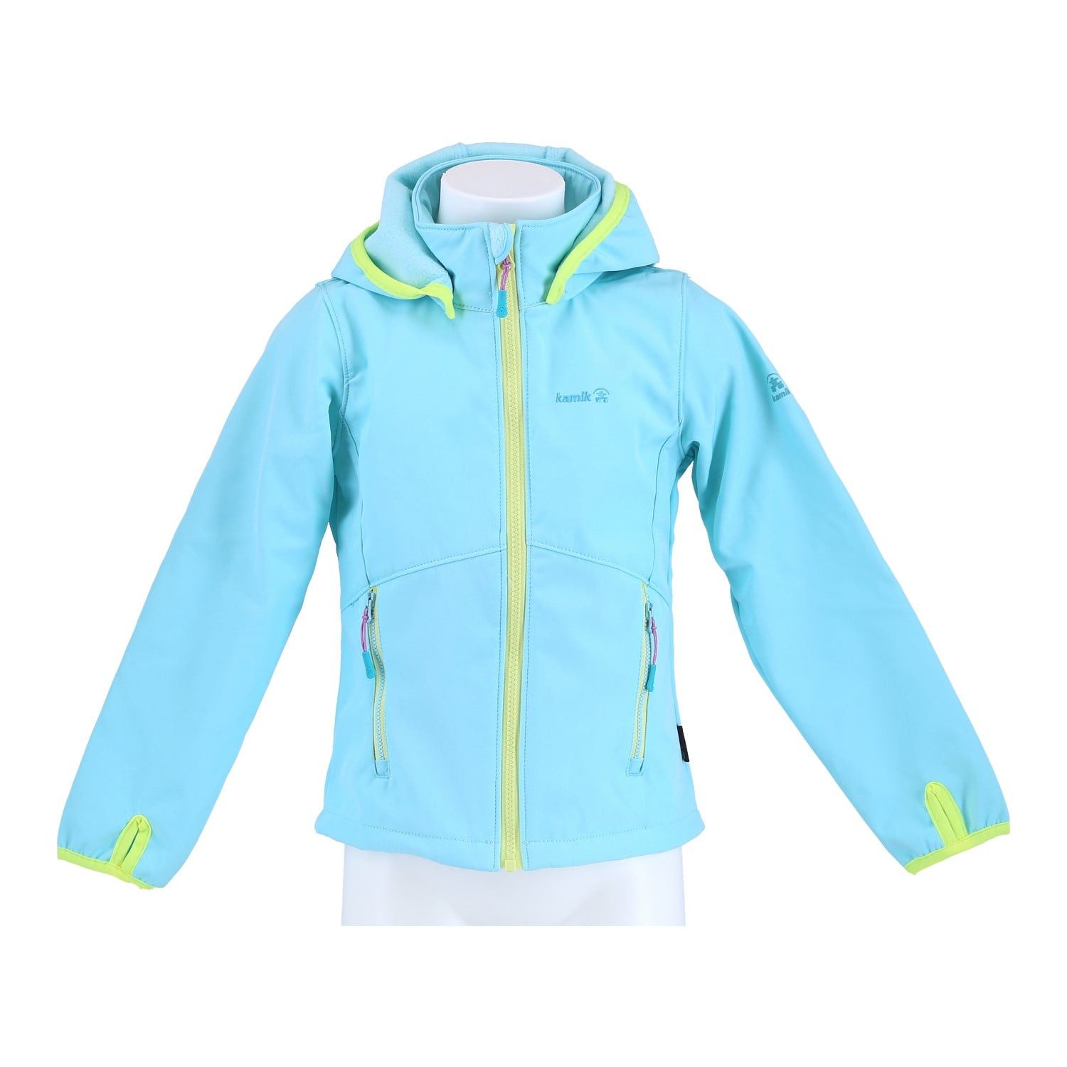 Kamik Softshelljacke Jarvis (winddicht, reflektierend) atlanticblau Kinder