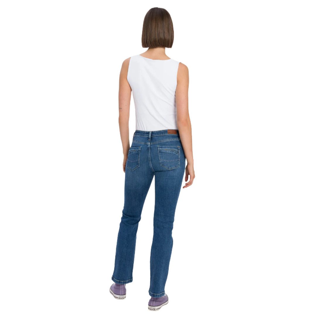 CROSS JEANS® Bootcut-Jeans Lauren H485-023 Dark Blue