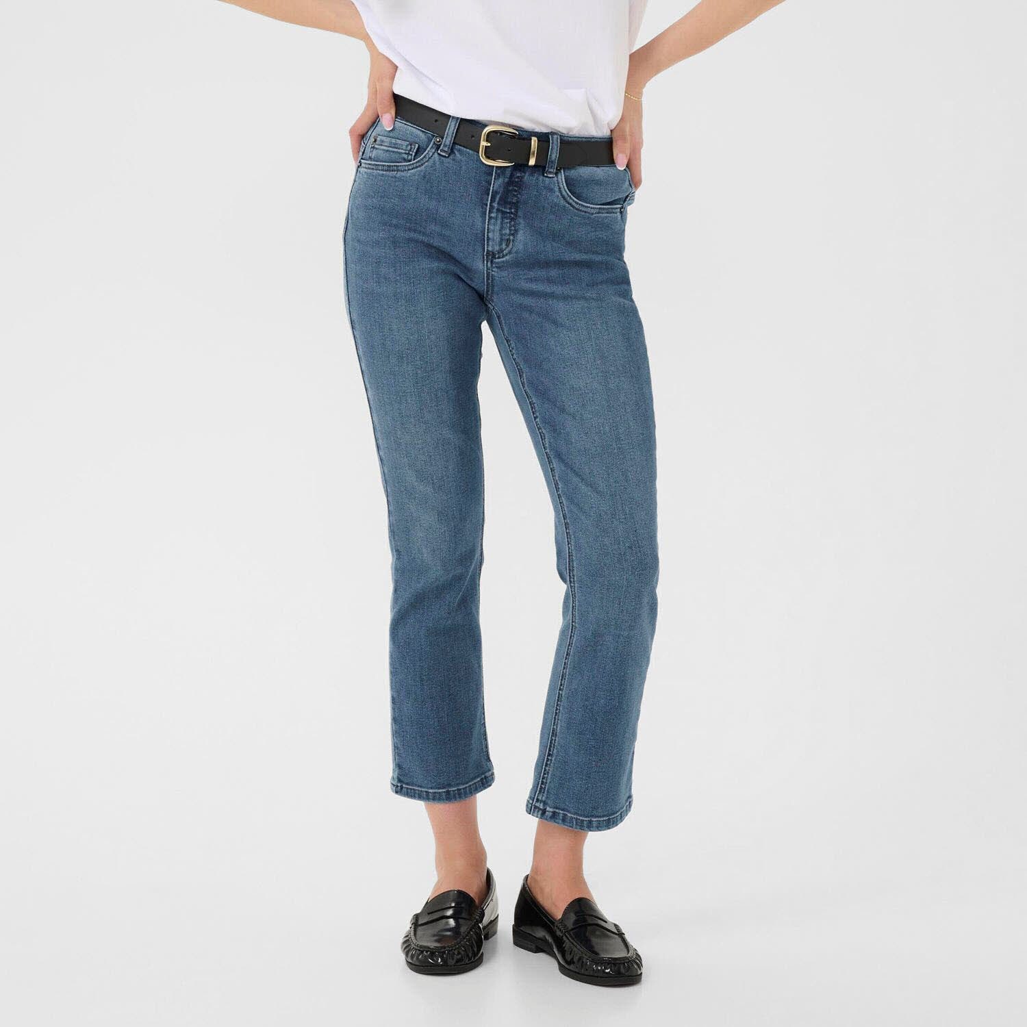 KAFFE 5-Pocket-Jeans KAriver Cropped Jeans
