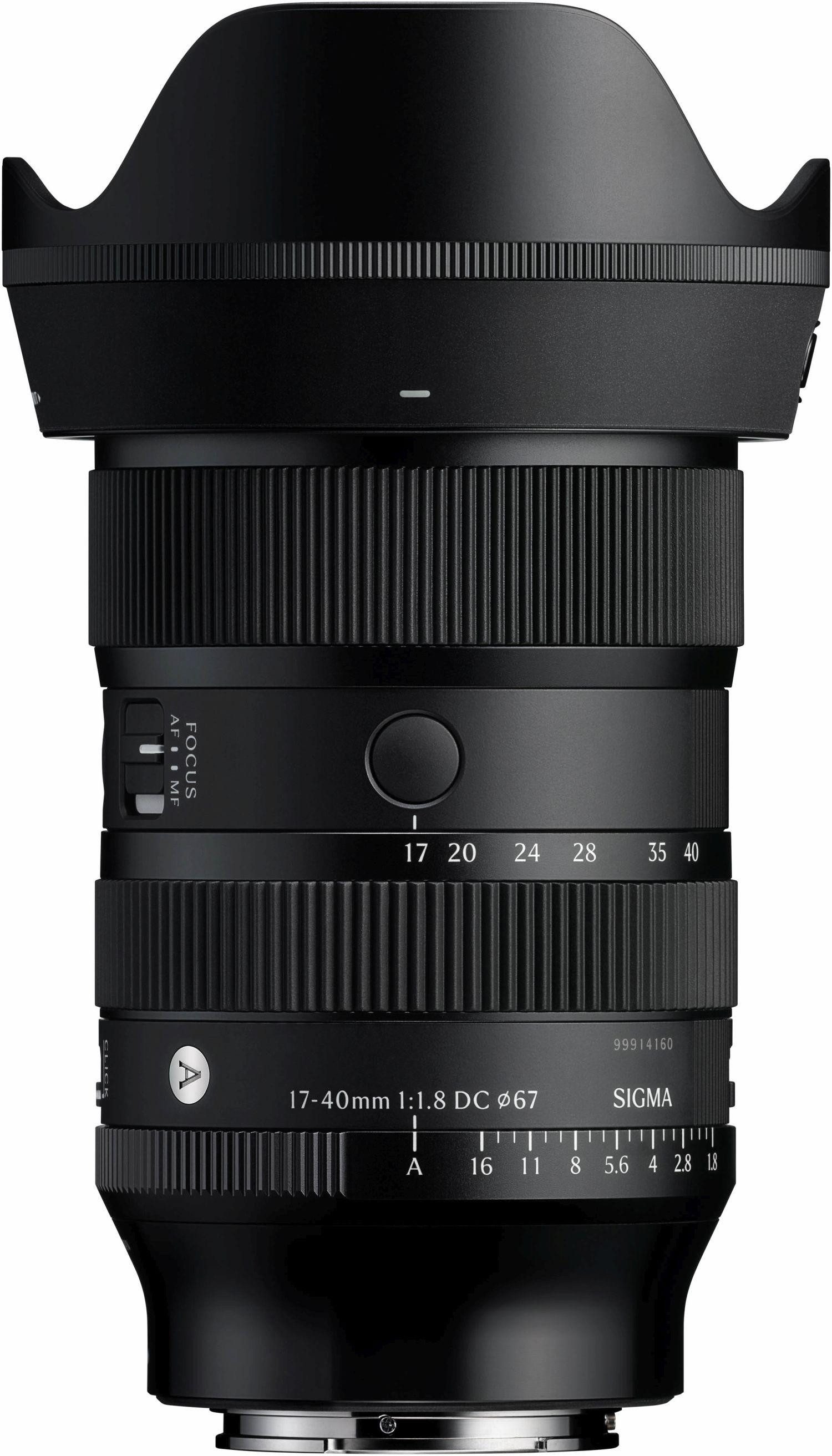 SIGMA 17-40mm f1,8 DC (A) F/ Sony E-Mount Objektiv