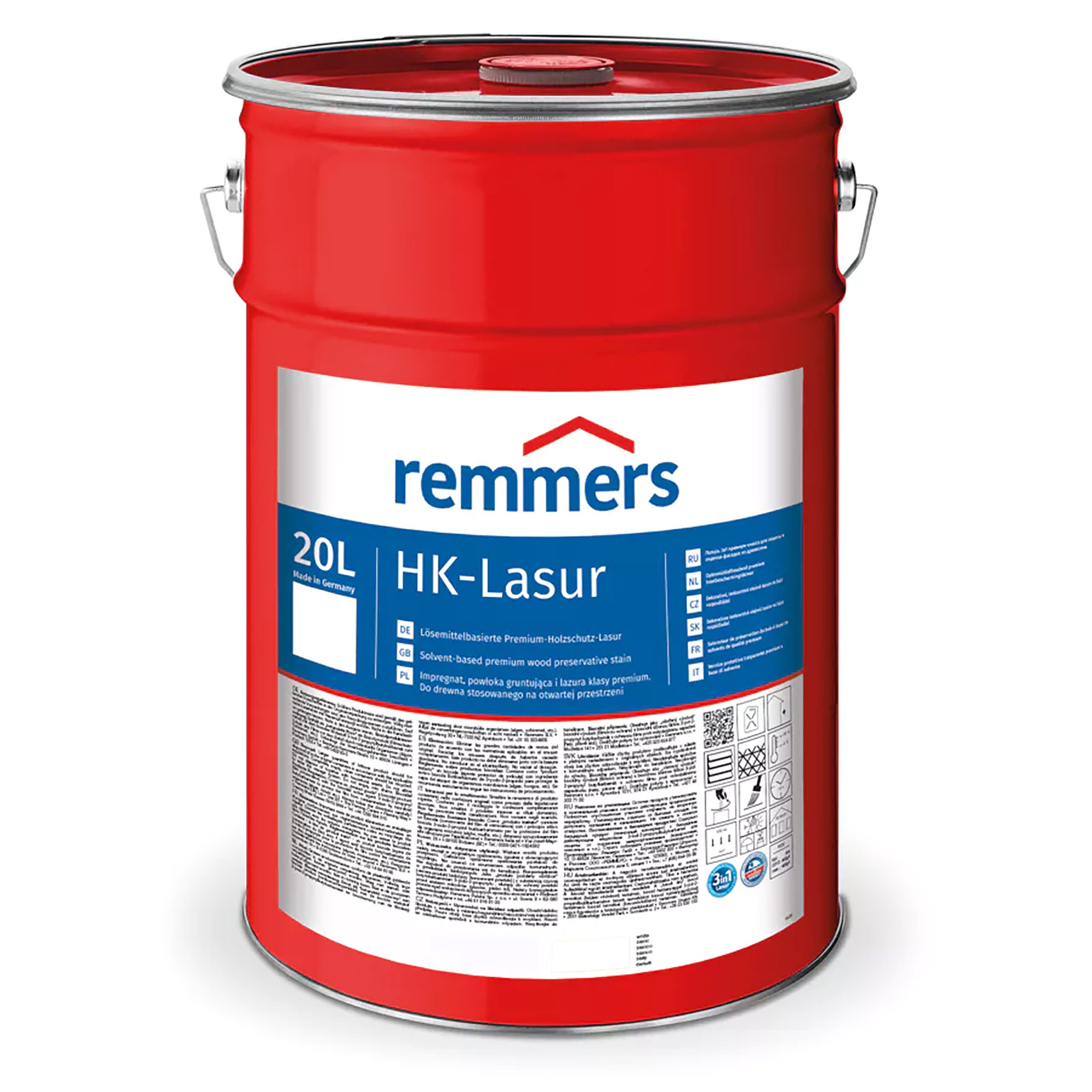 Remmers Holzschutzlasur Remmers HK-Lasur 3in1 – Imprägnierung, Grundierung & Lasur in einem – Bild 5 von 5