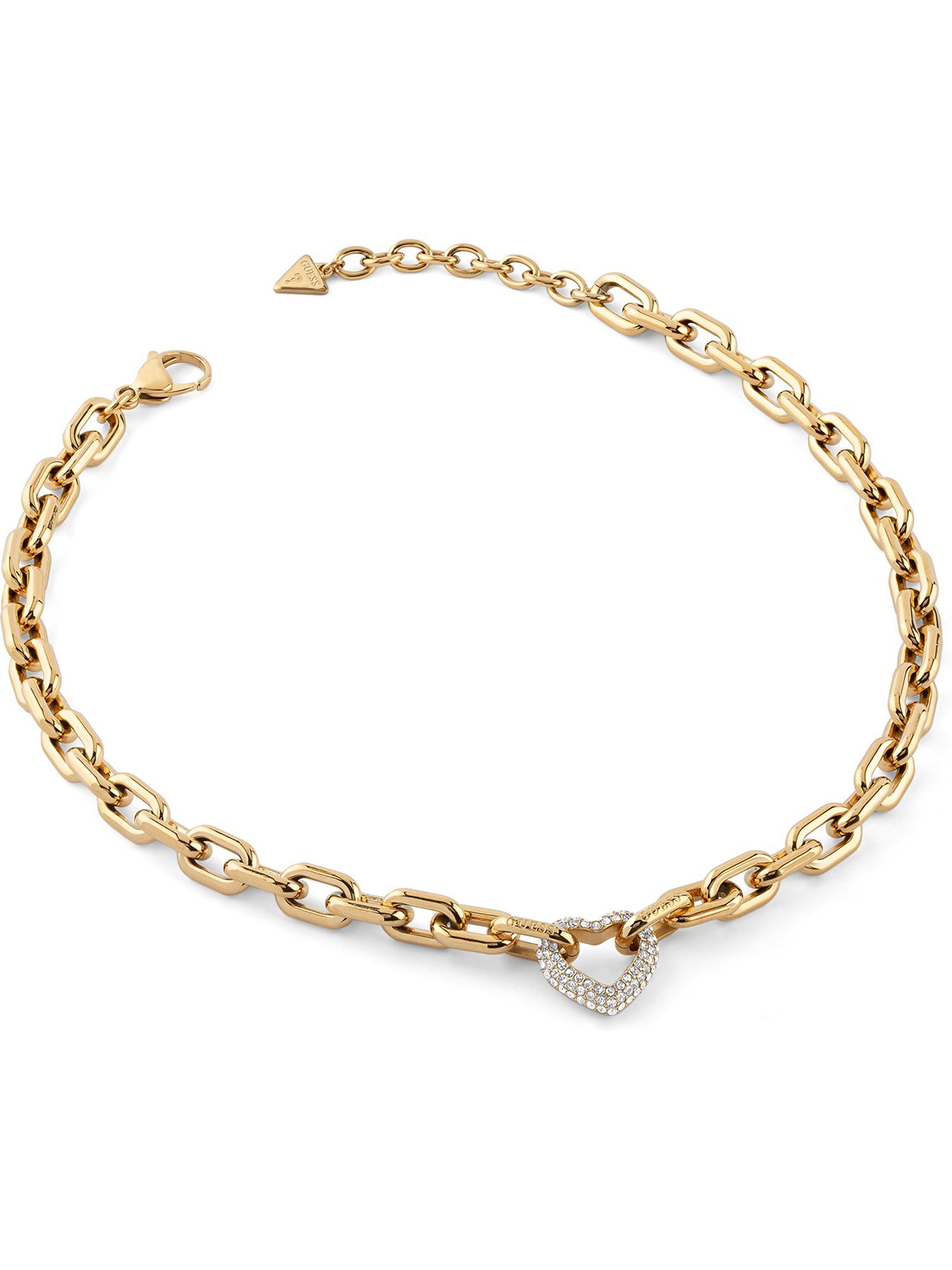 Guess Edelstahlkette Guess Damen-Kette Edelstahl