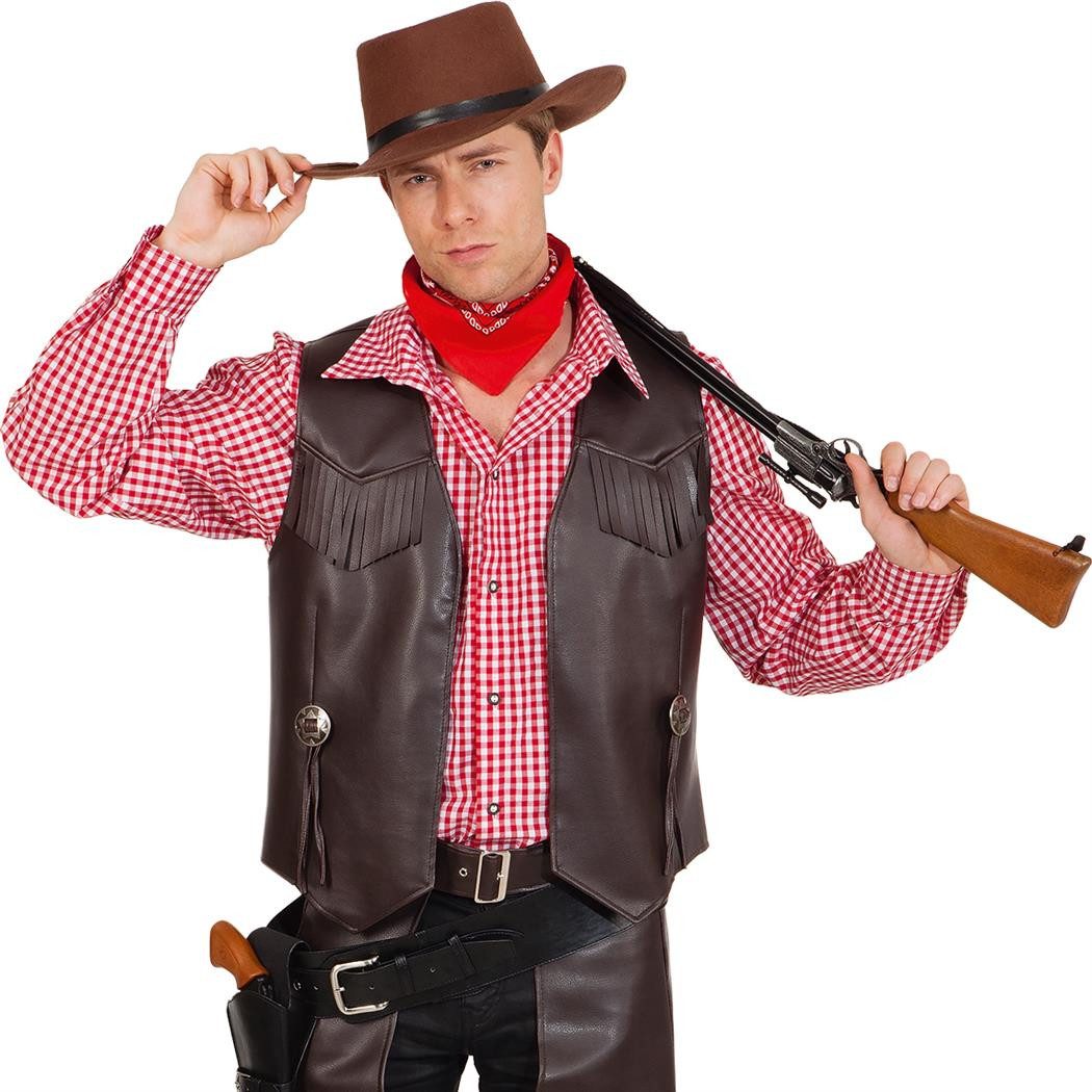 Orlob Kostüm Cowboy Weste braun günstig online kaufen