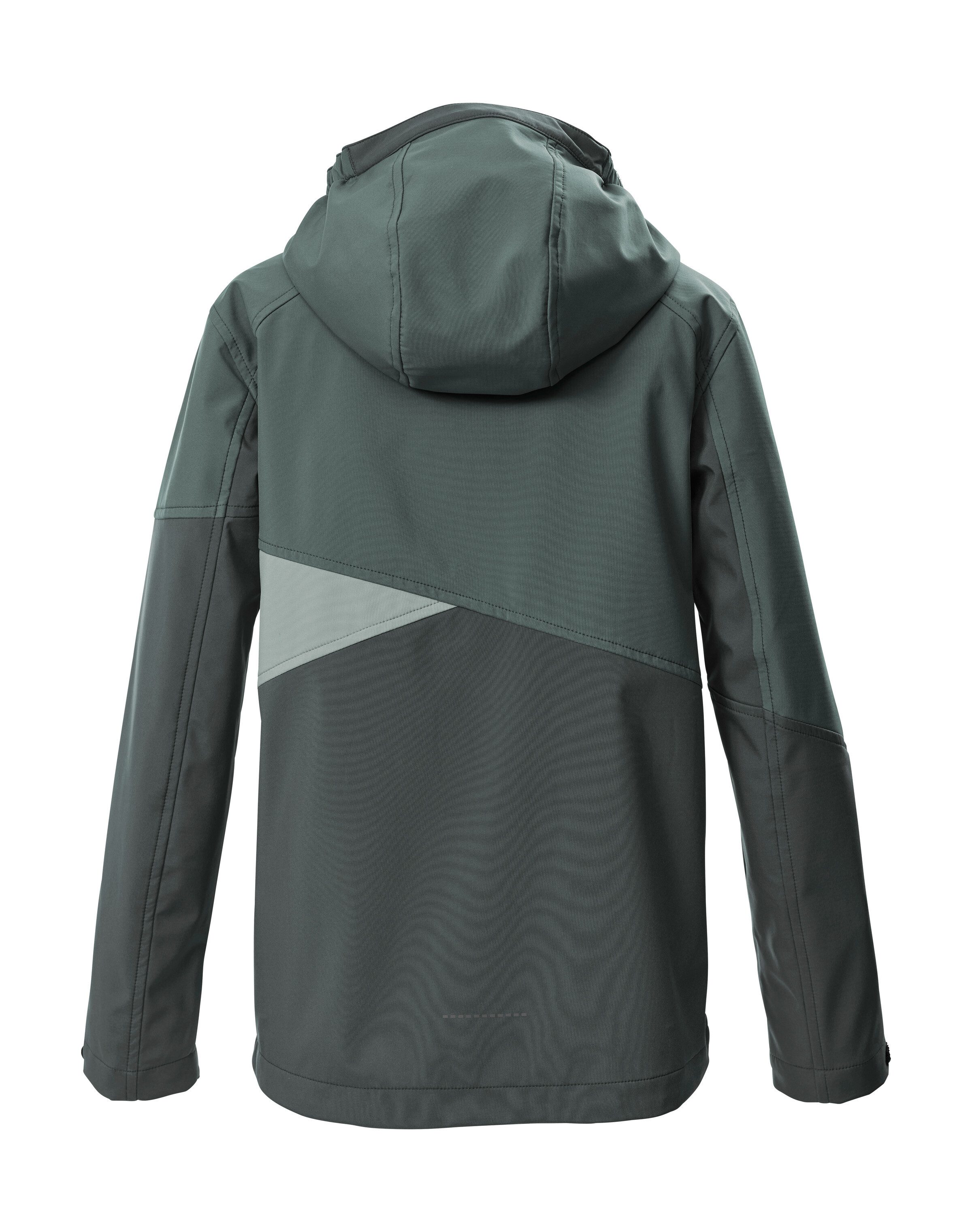 Killtec Softshelljacke KOS 142 BYS SFTSHLL JCKT Wind- und wasserabweisende Kinderjacke, Colourblock-Design
